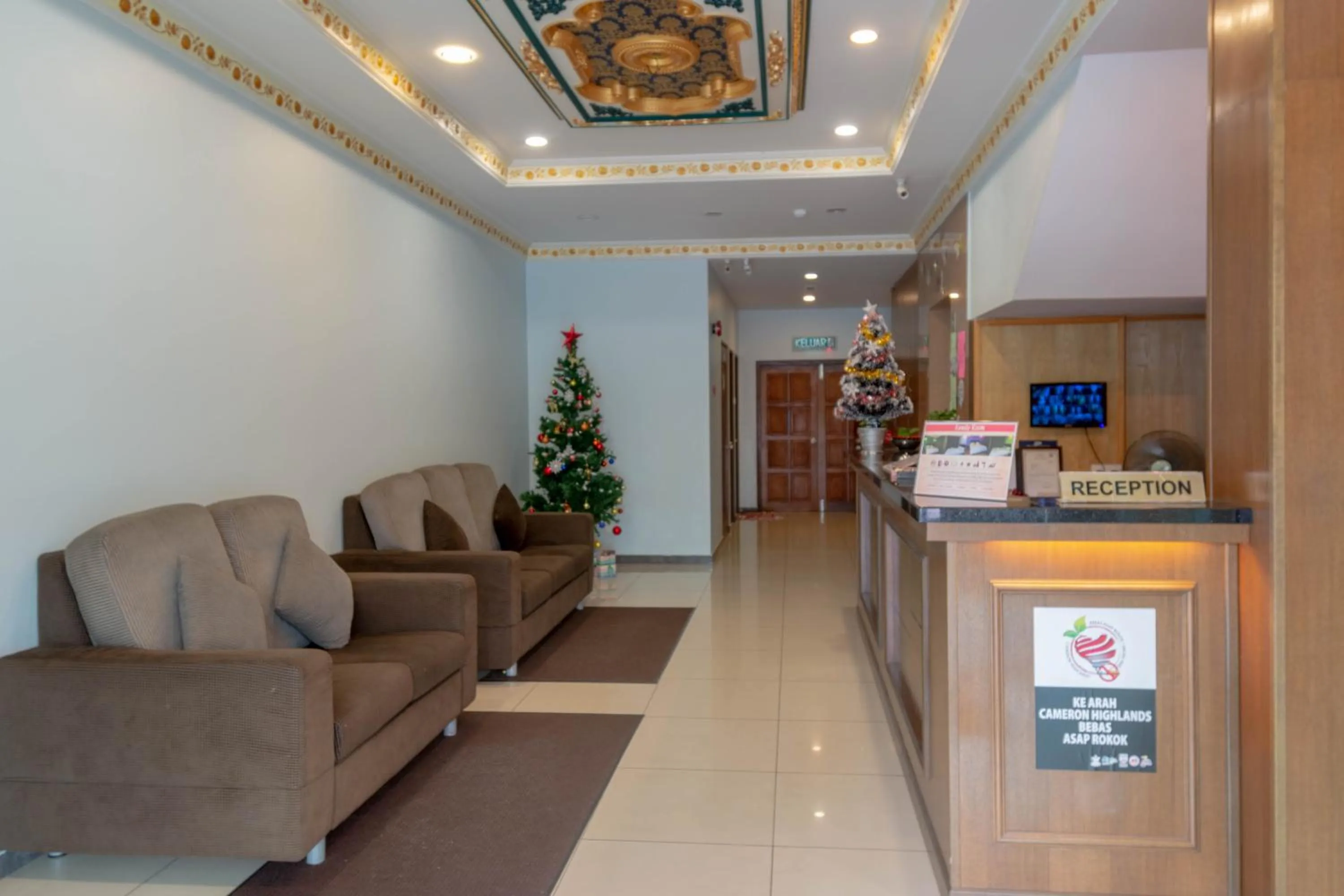 Lobby or reception in Hotel Rose Crest Hill, Cameron Highlands