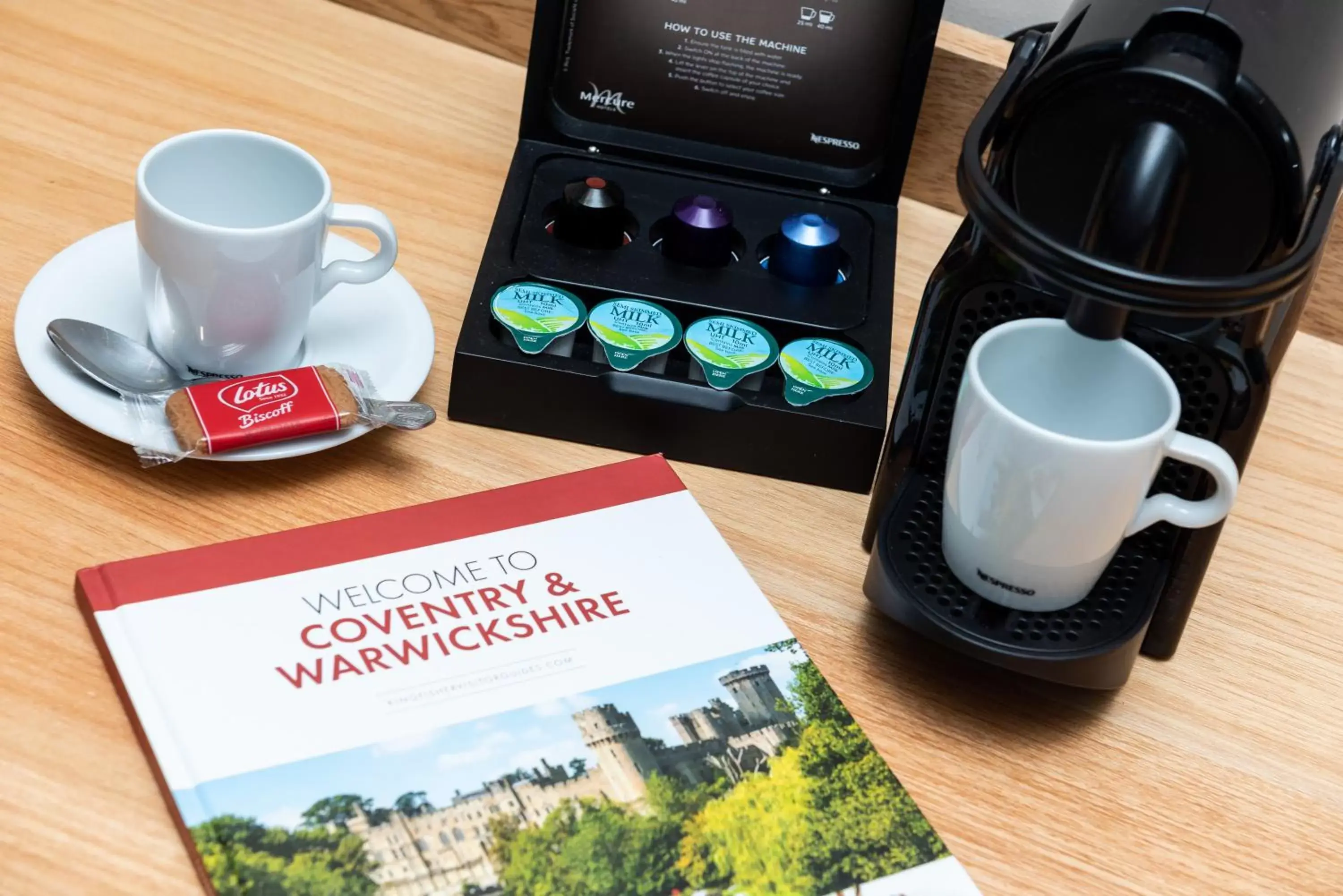 Coffee/Tea Facilities in Brandon Hall Hotel & Spa Warwickshire