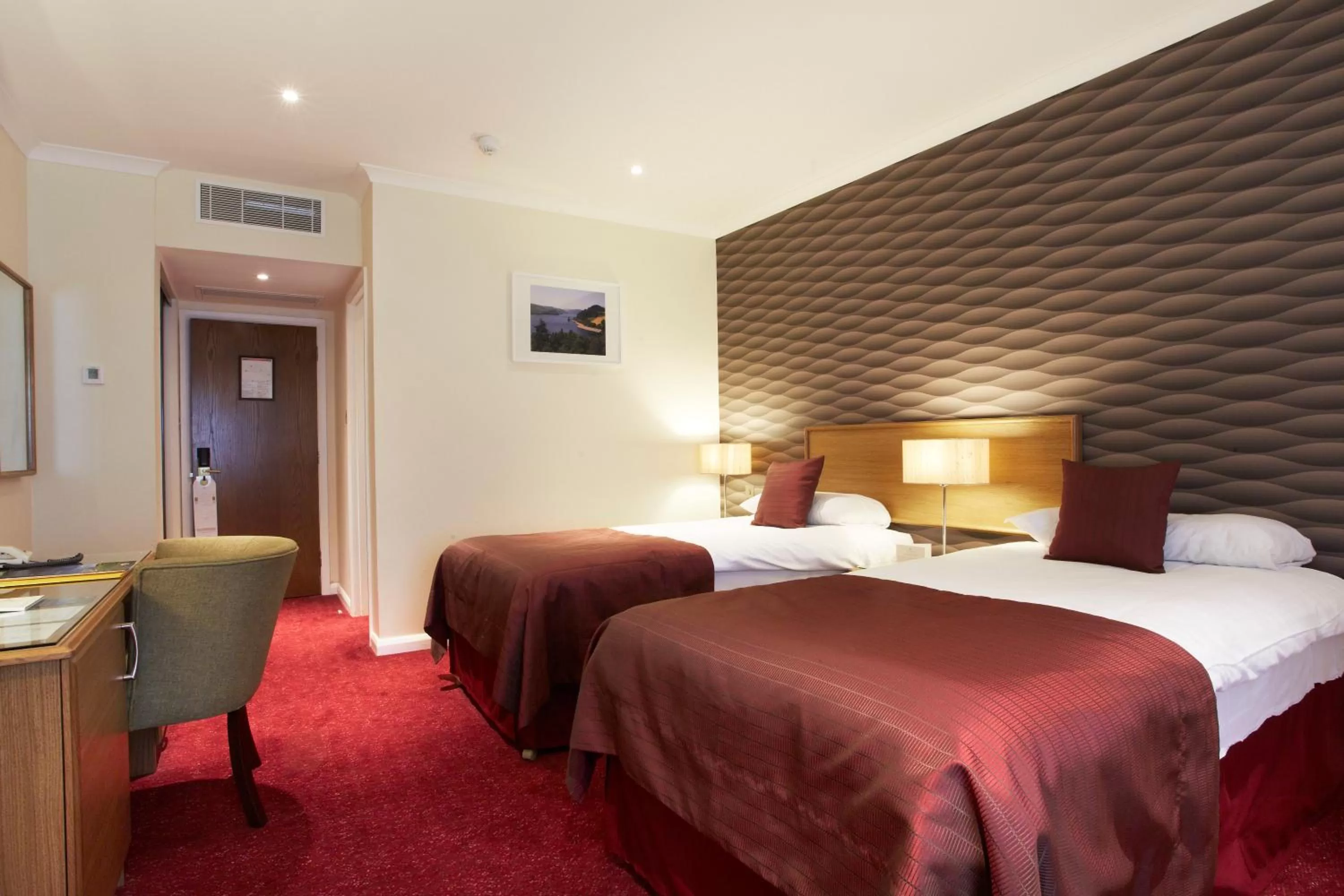 Bed in The Manor House At Celtic Manor