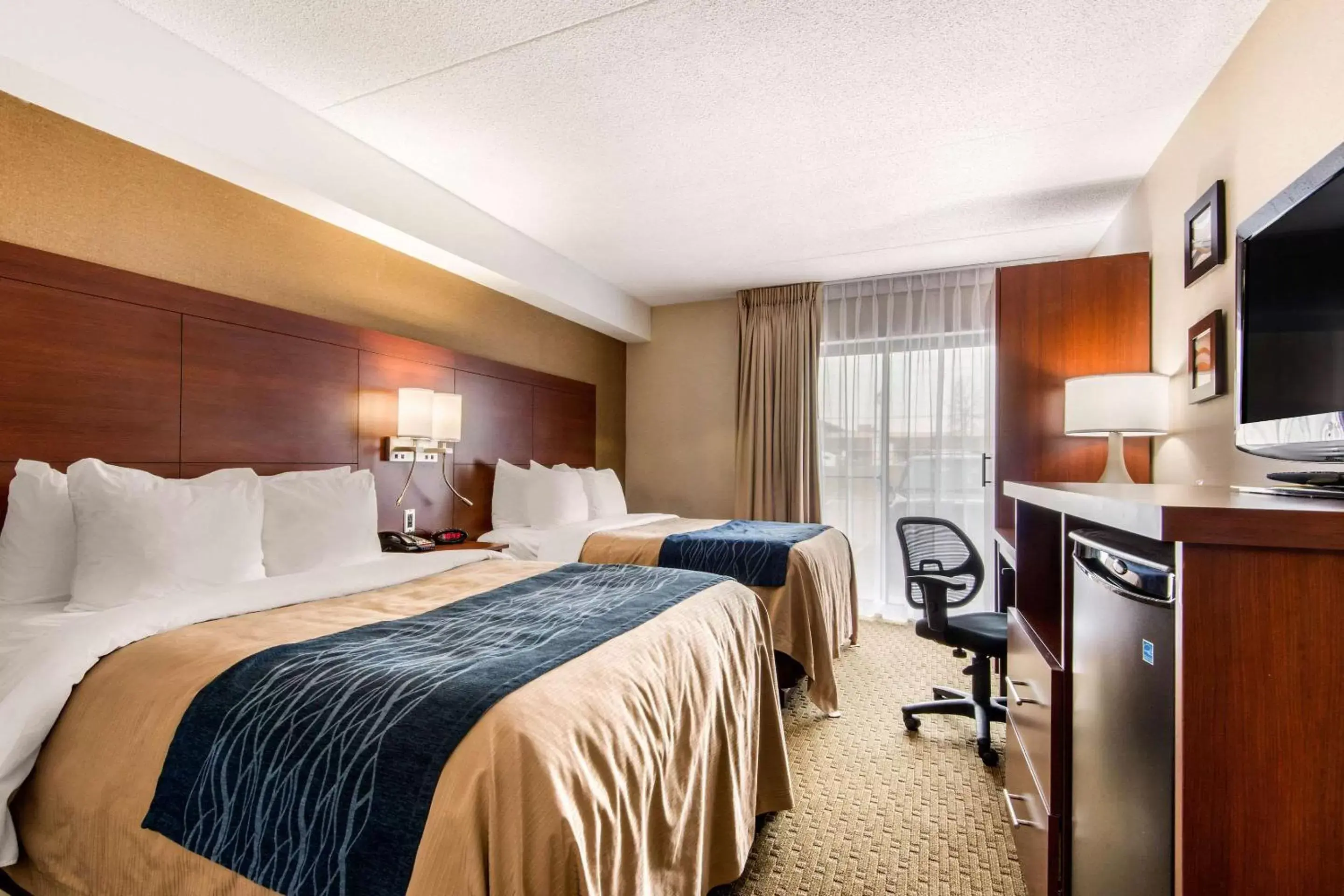 Photo of the whole room in Comfort Inn Airport West