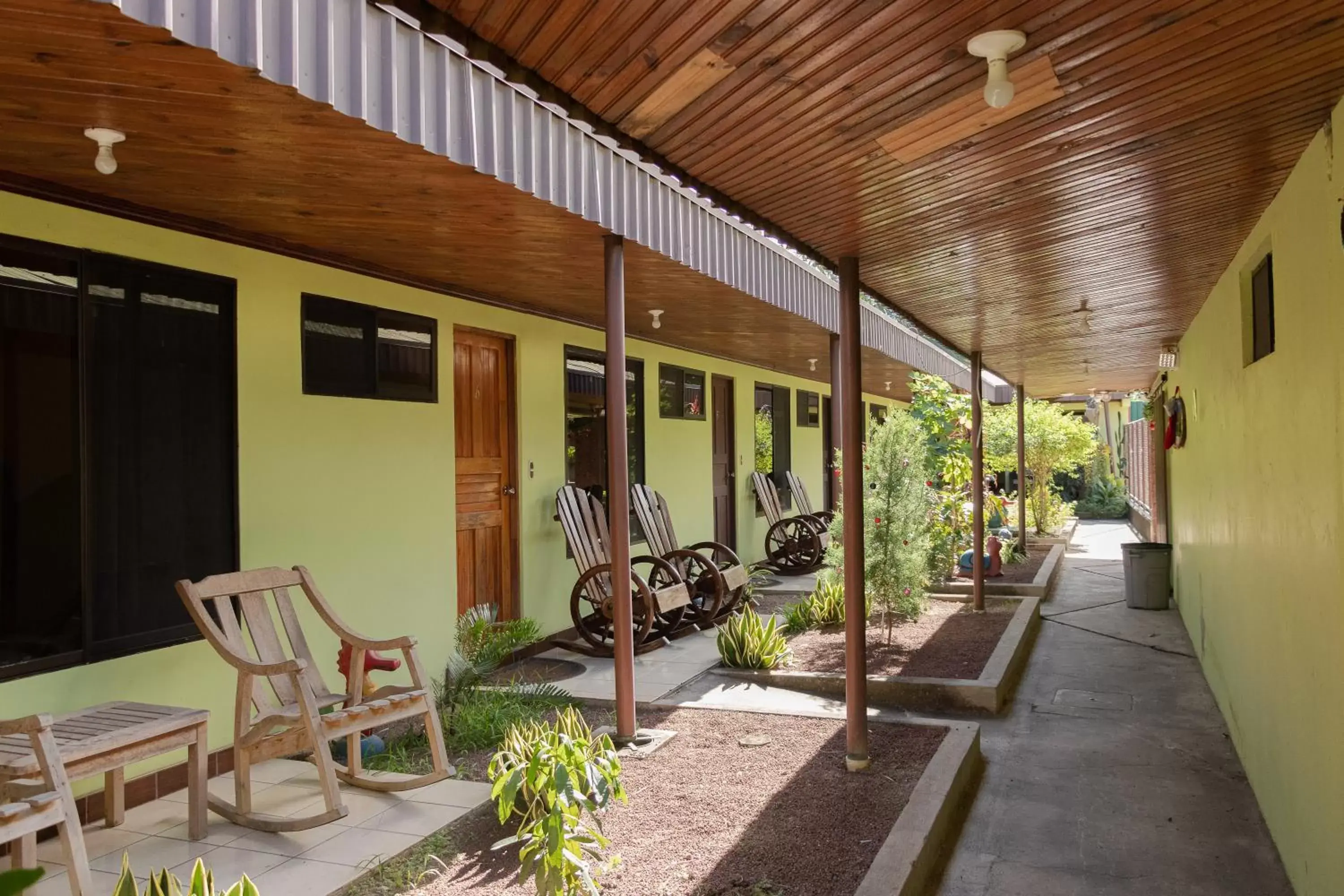 Patio in Hotel Villa Hermosa