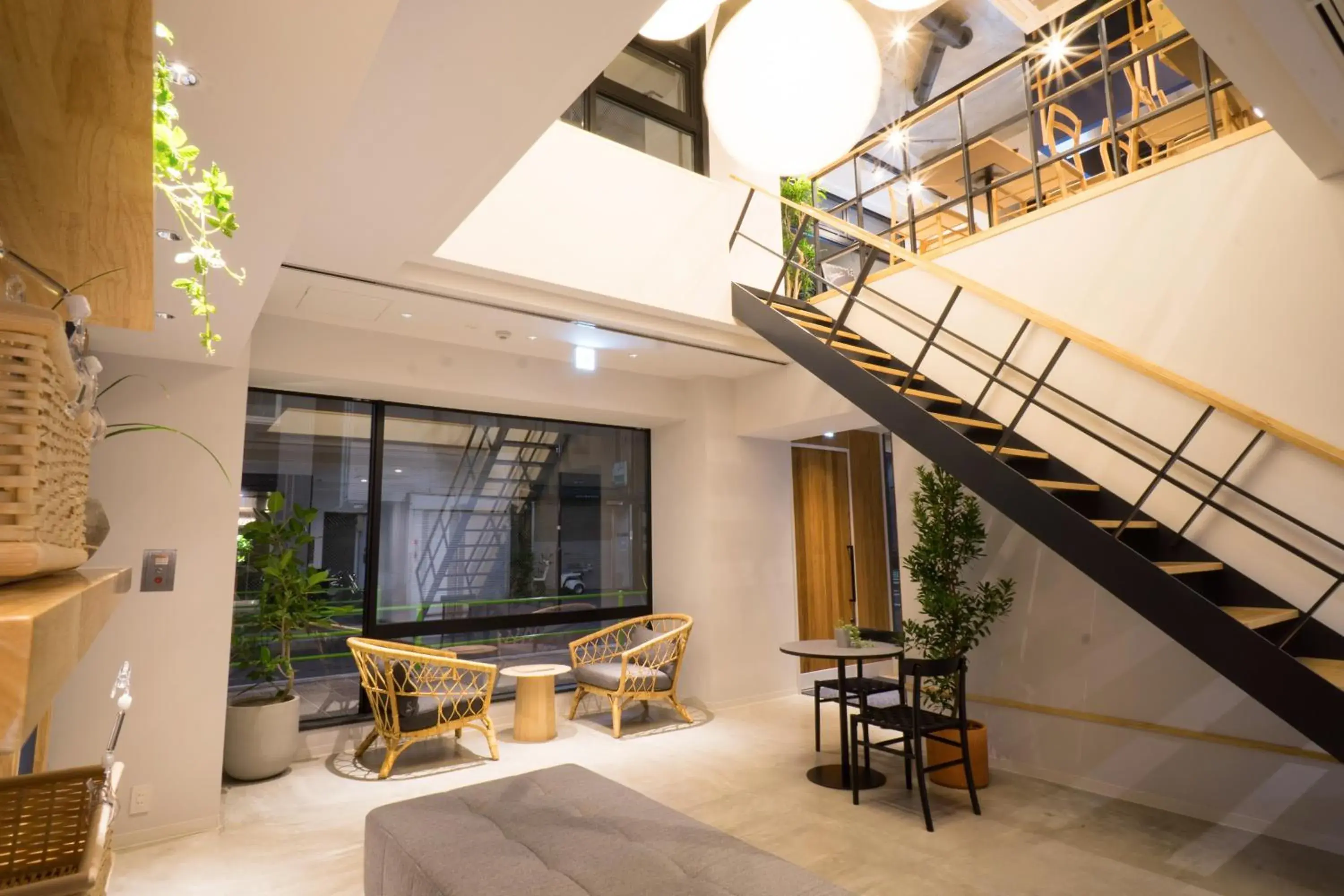 Lobby or reception in IMANO TOKYO GINZA HOSTEL