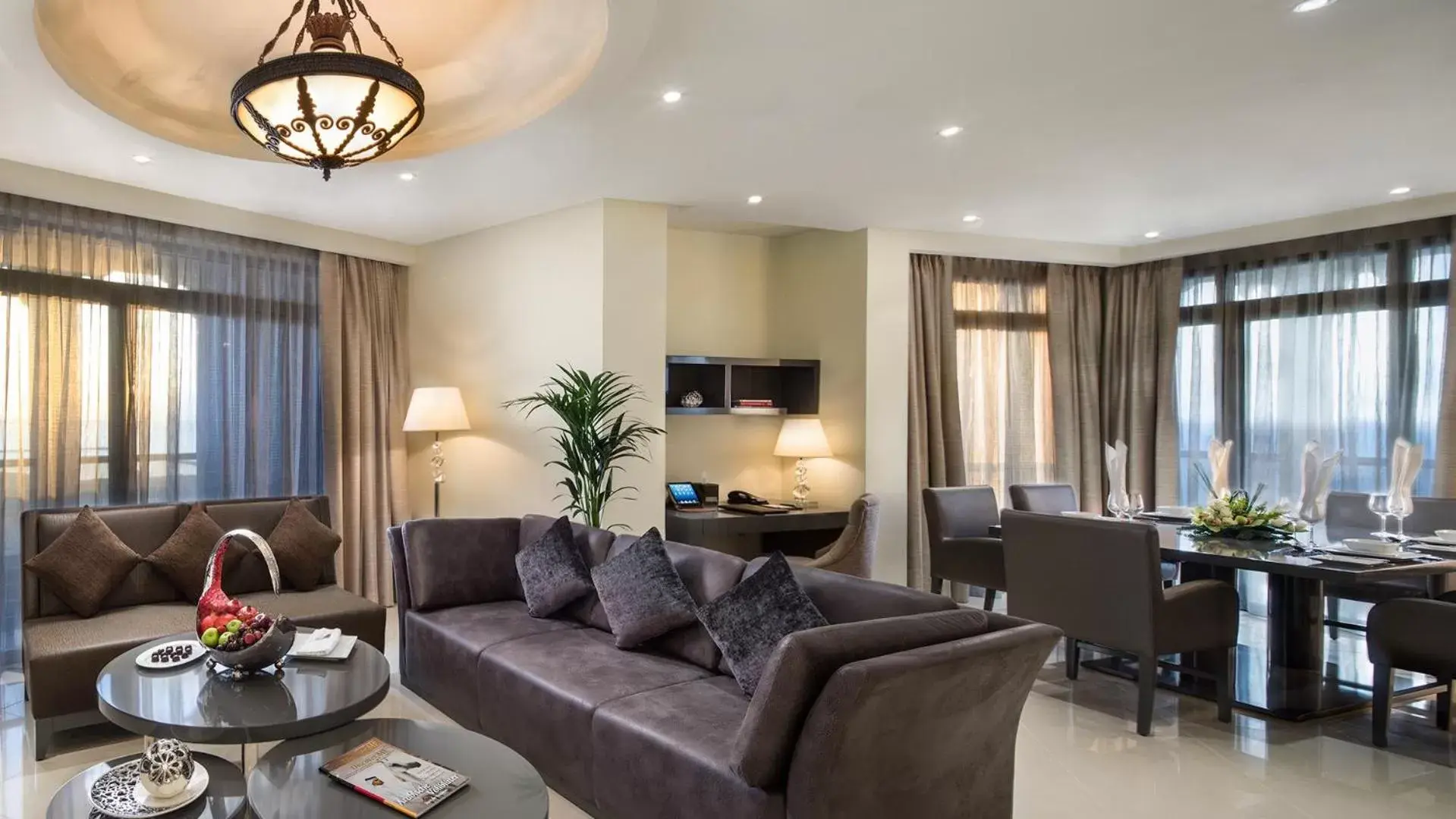 Living room, Seating Area in Bahi Ajman Palace Hotel