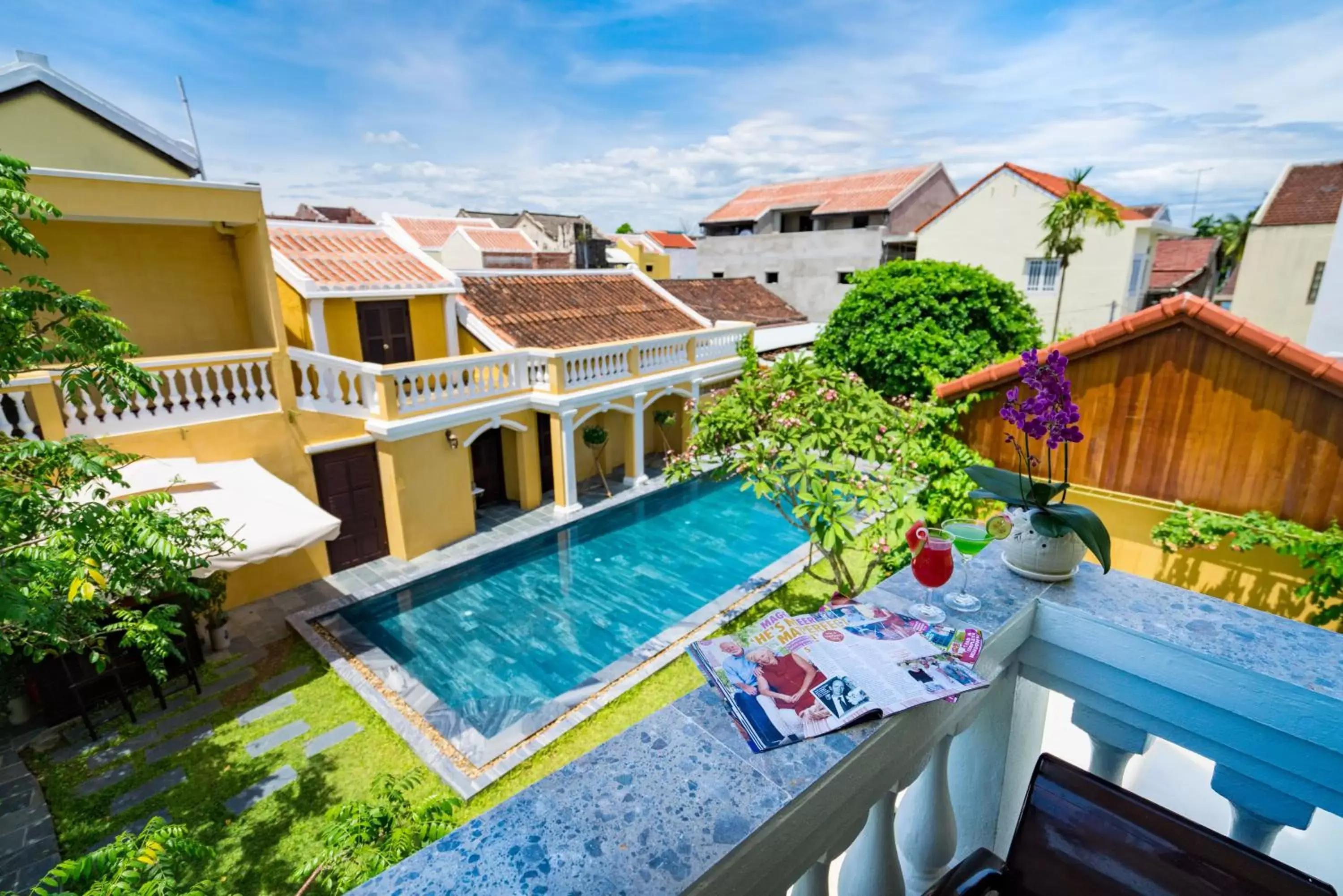 Pool View in Hoian Central Hotel