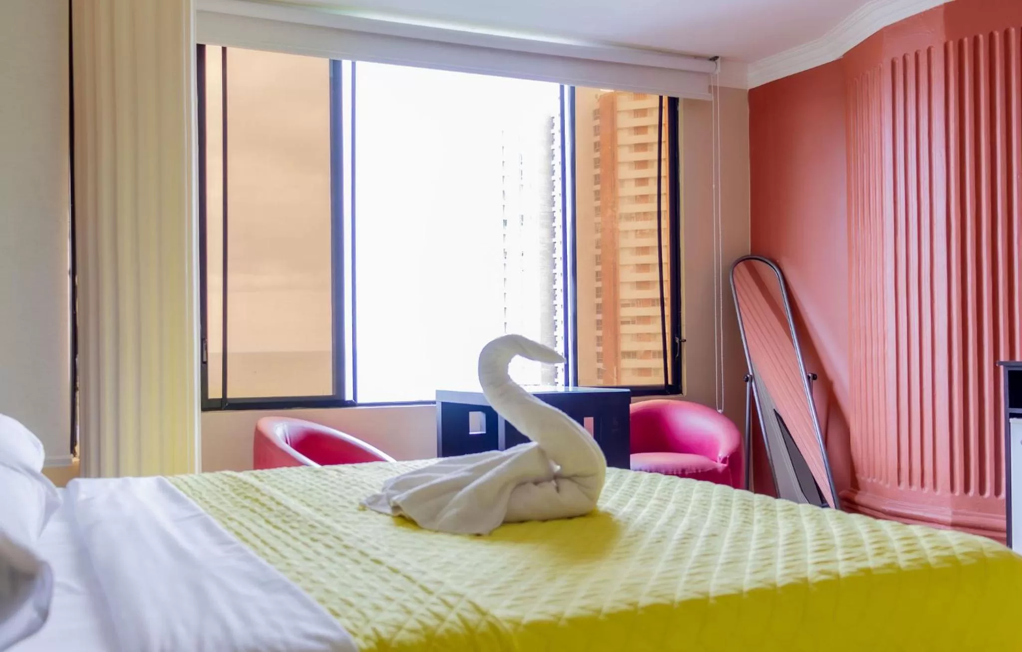 Bed in Hostal Antares