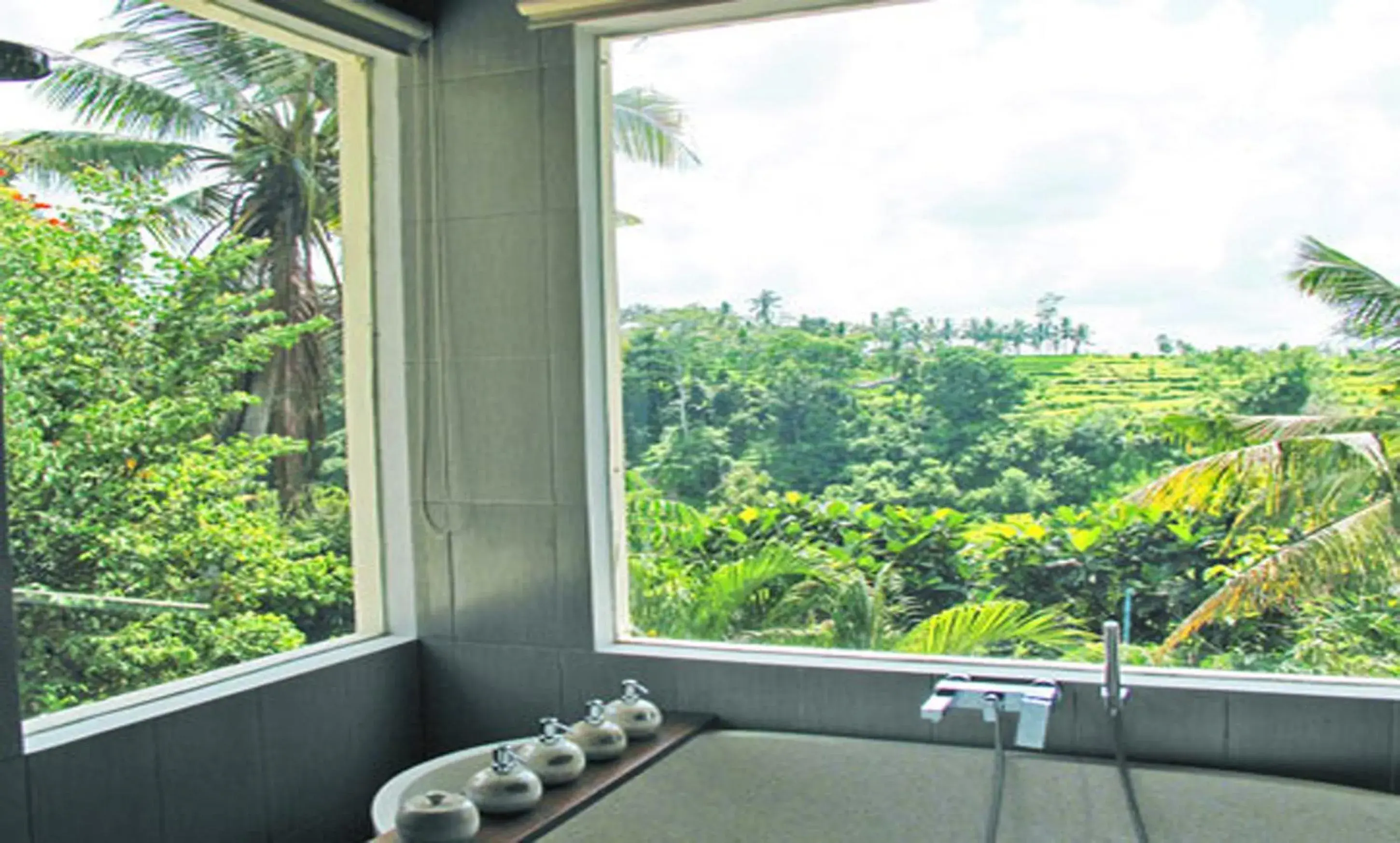 Bathroom, View in Ashoka Tree Resort at Tanggayuda