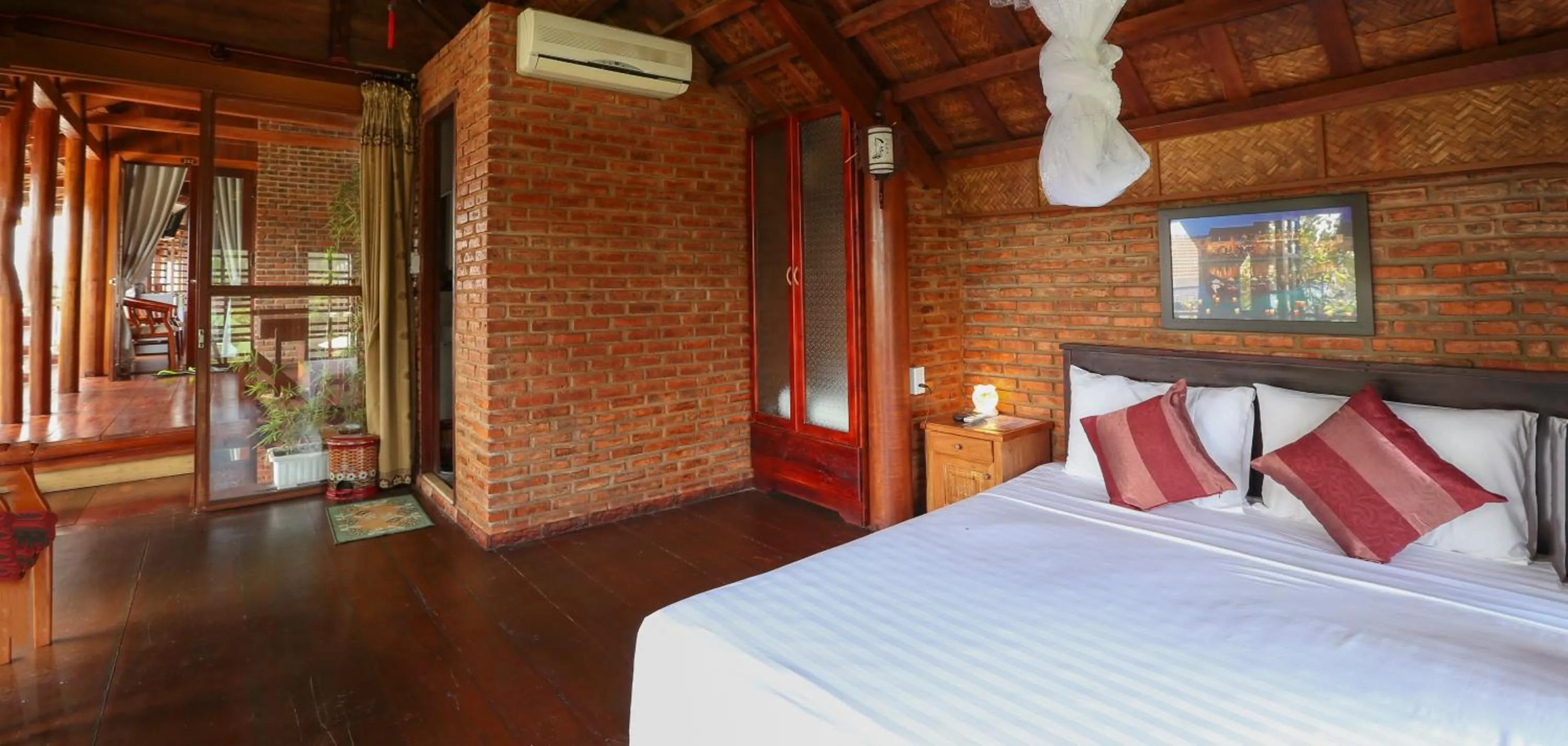 Bedroom, Bed in Seaside An Bang Homestay