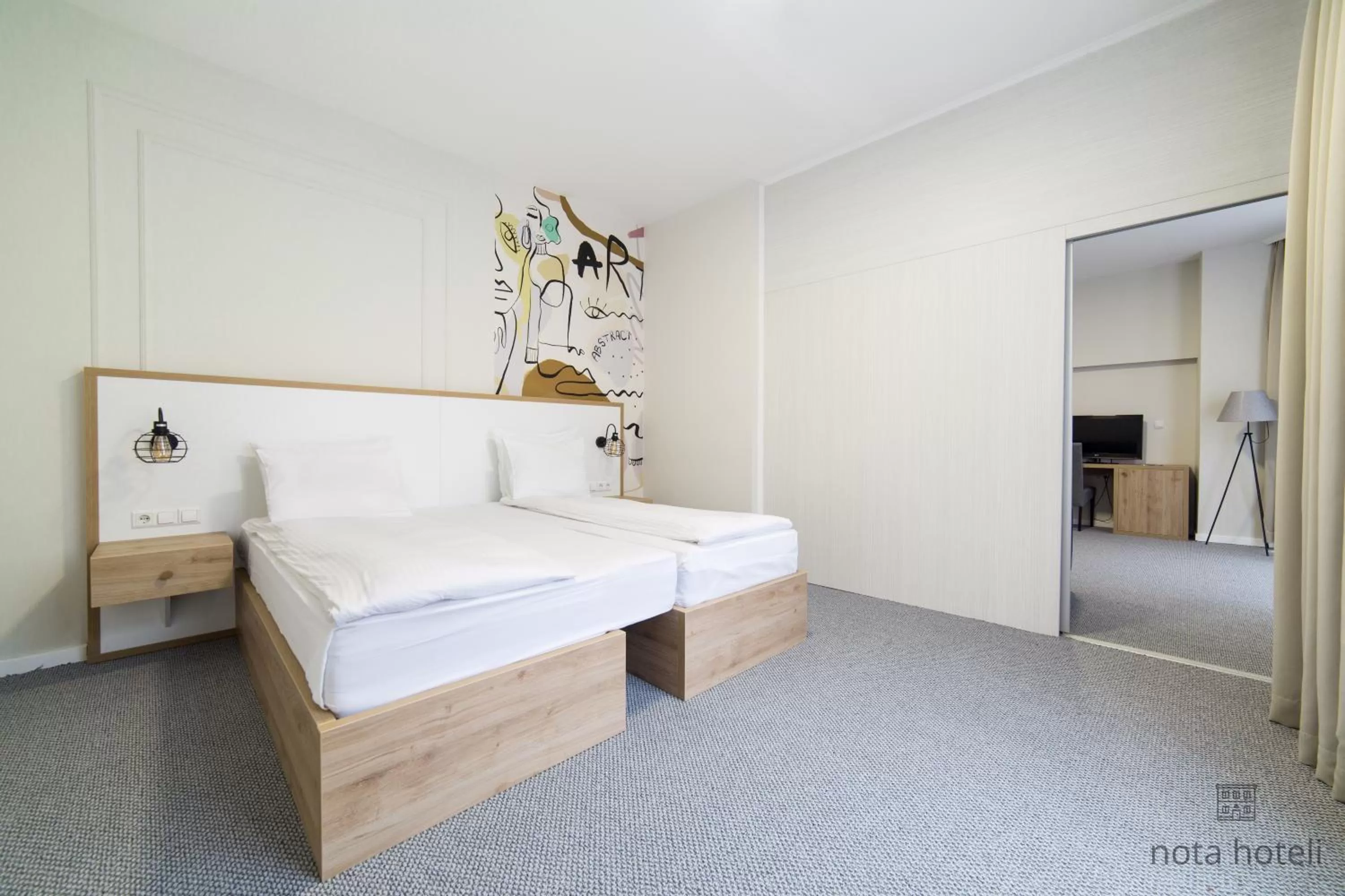 Photo of the whole room, Bed in Hotel Sahat