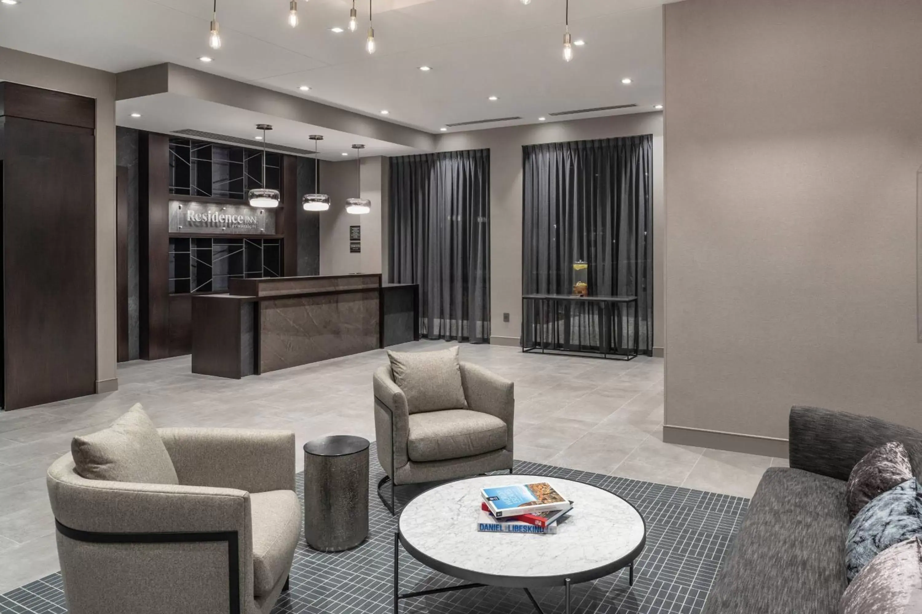 Lobby or reception, Lobby/Reception in Residence Inn by Marriott Boston Natick