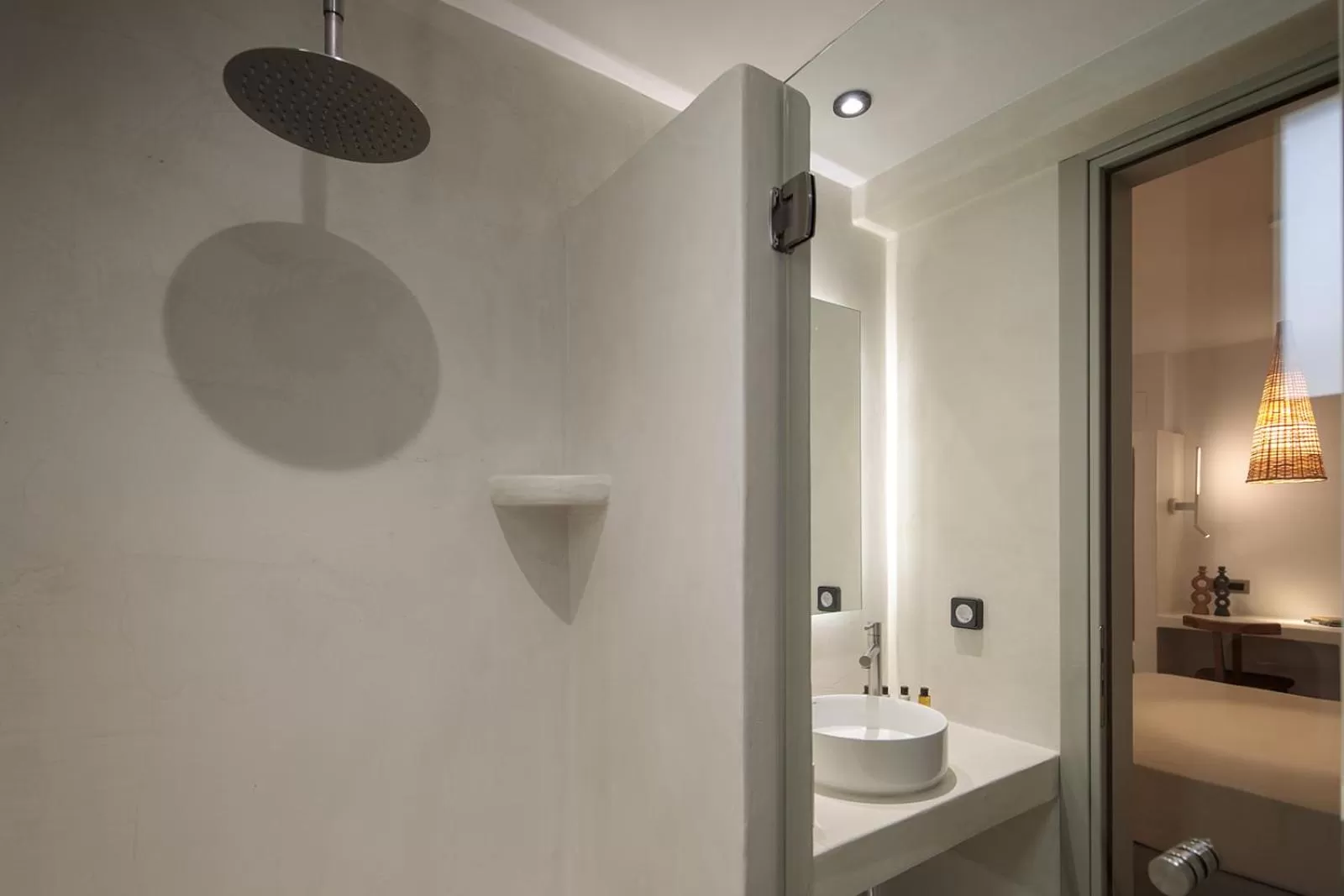 Shower, Bathroom in Makava Suites Naxos