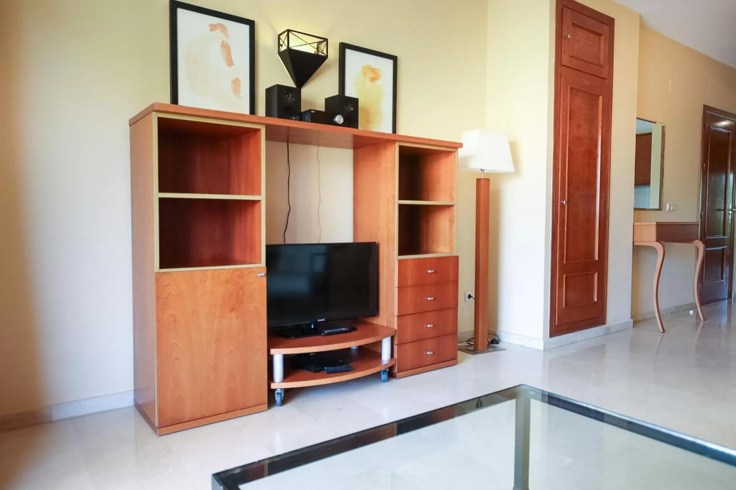 TV and multimedia, TV/Entertainment Center in Wyndham Grand Residences Costa del Sol
