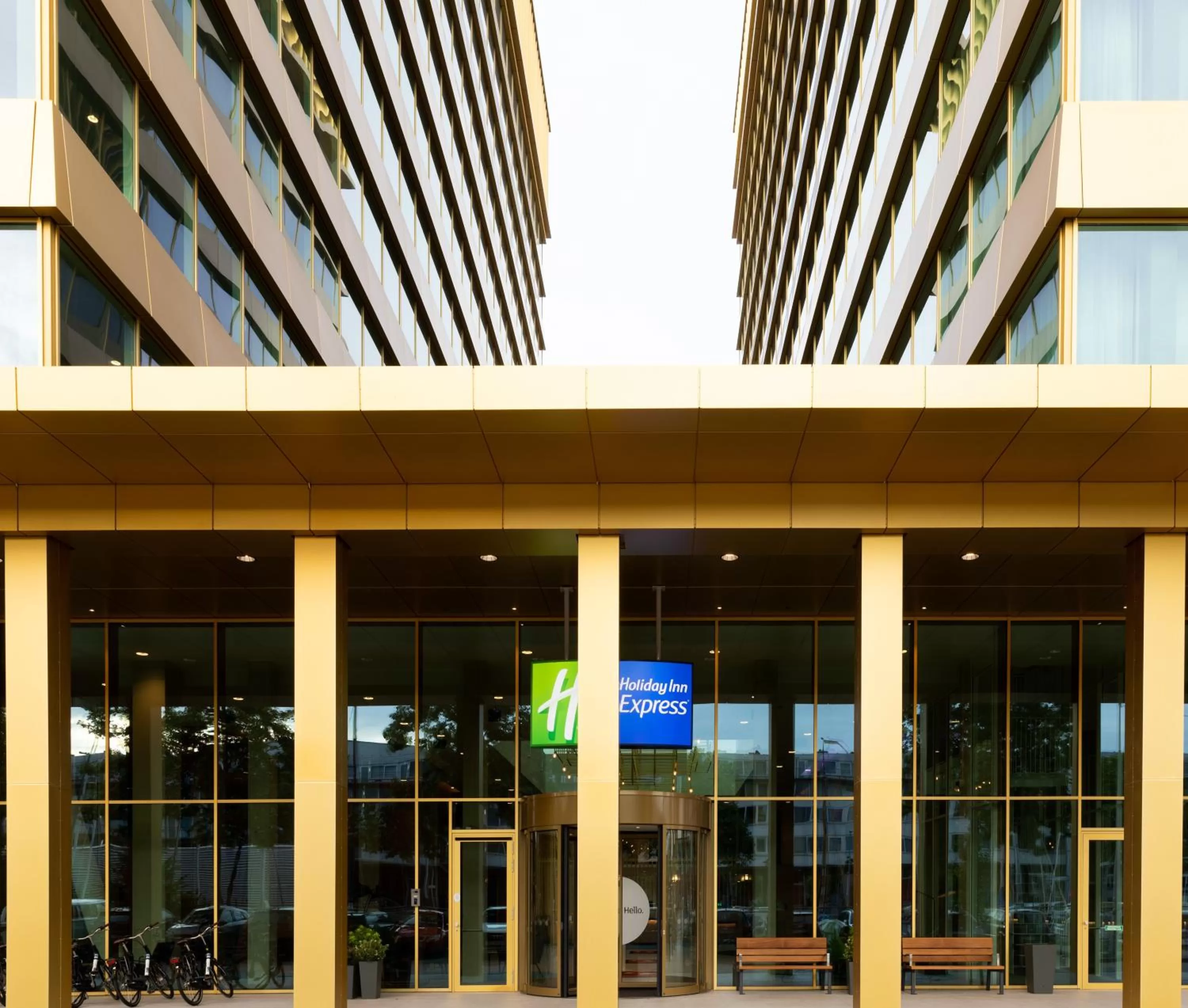 Property building in Holiday Inn Express Amsterdam - North Riverside by IHG