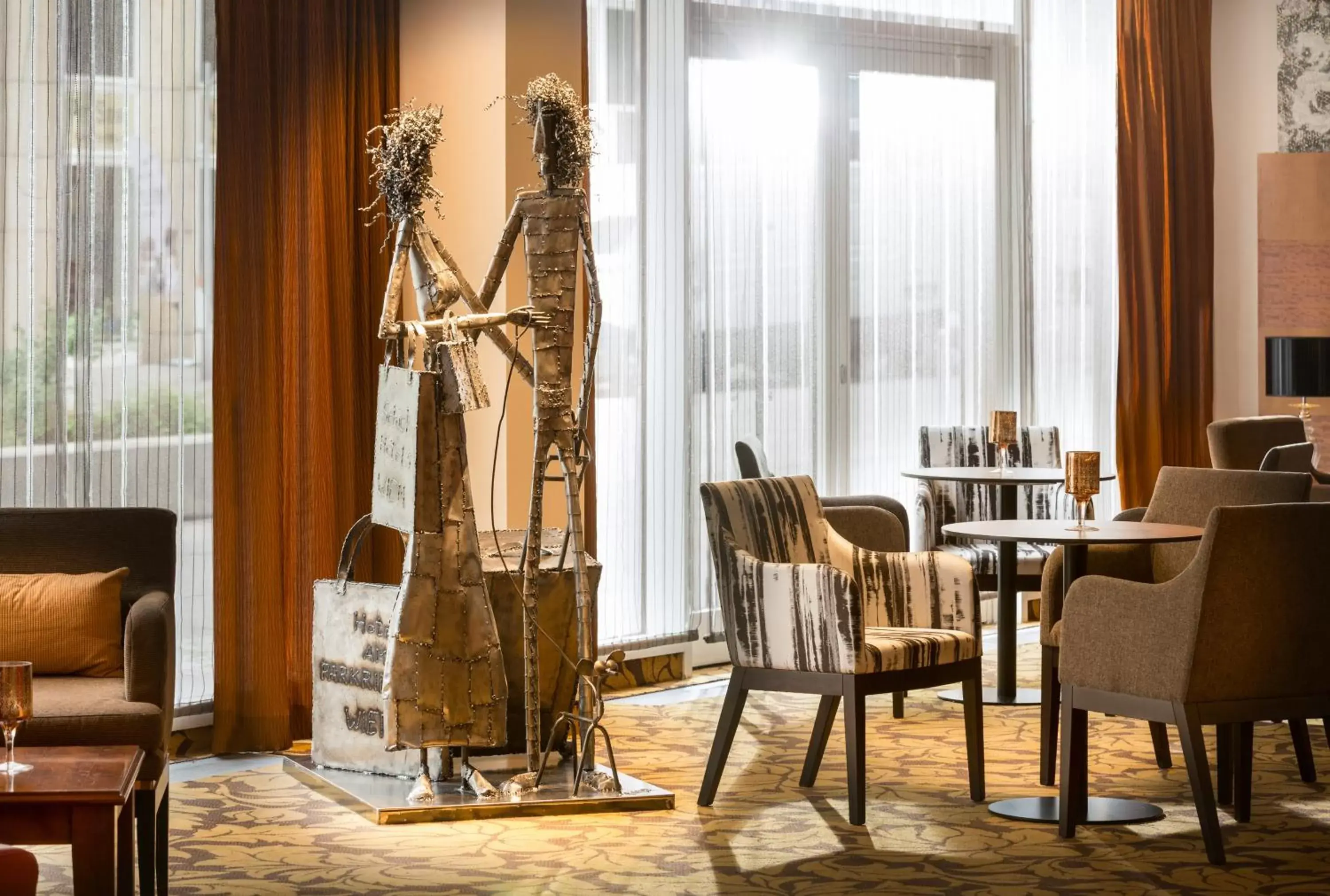 Lobby or reception in Hotel Am Parkring Lobby or reception in Hotel Am Parkring