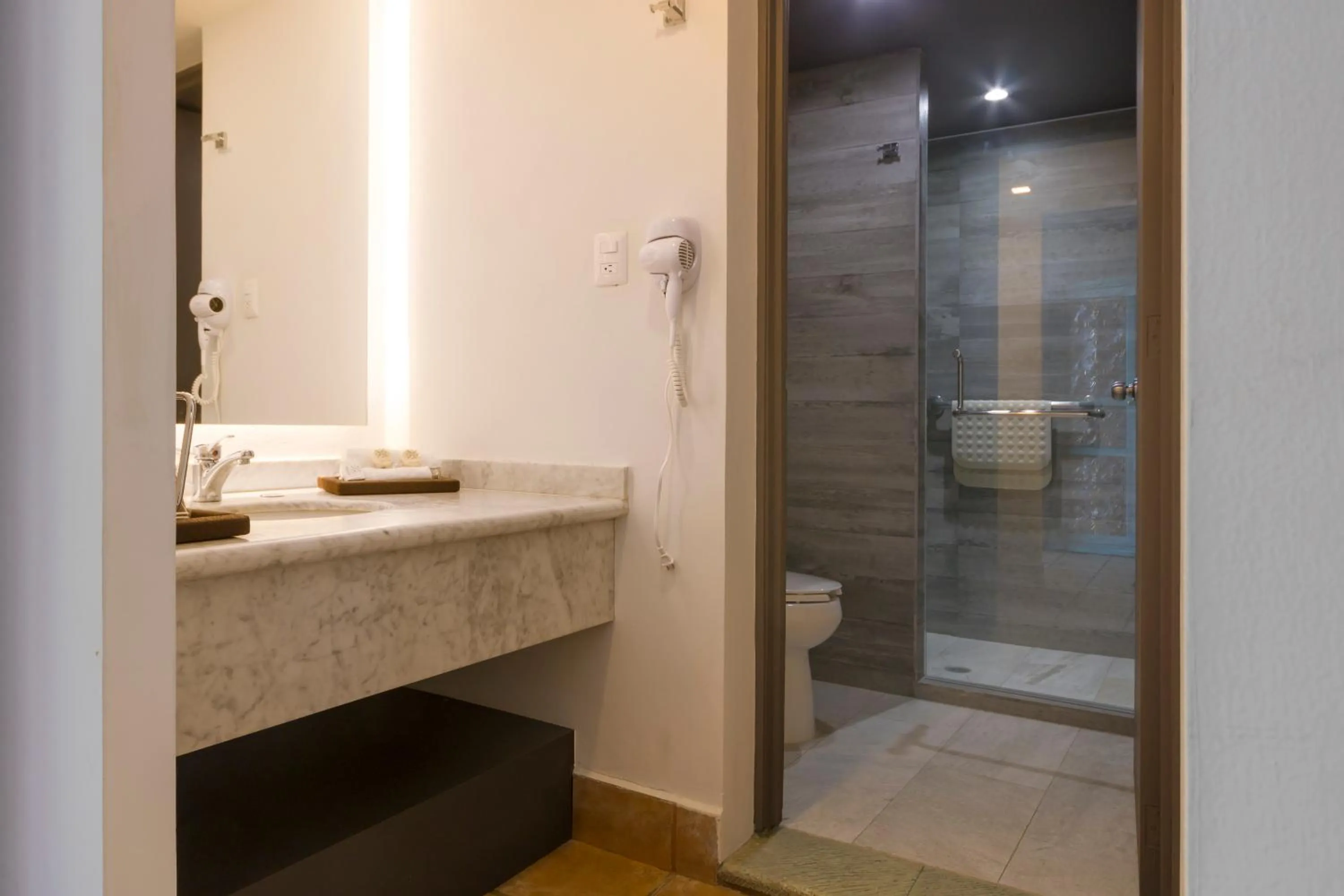 Shower in Hotel Boutique Naura Centro