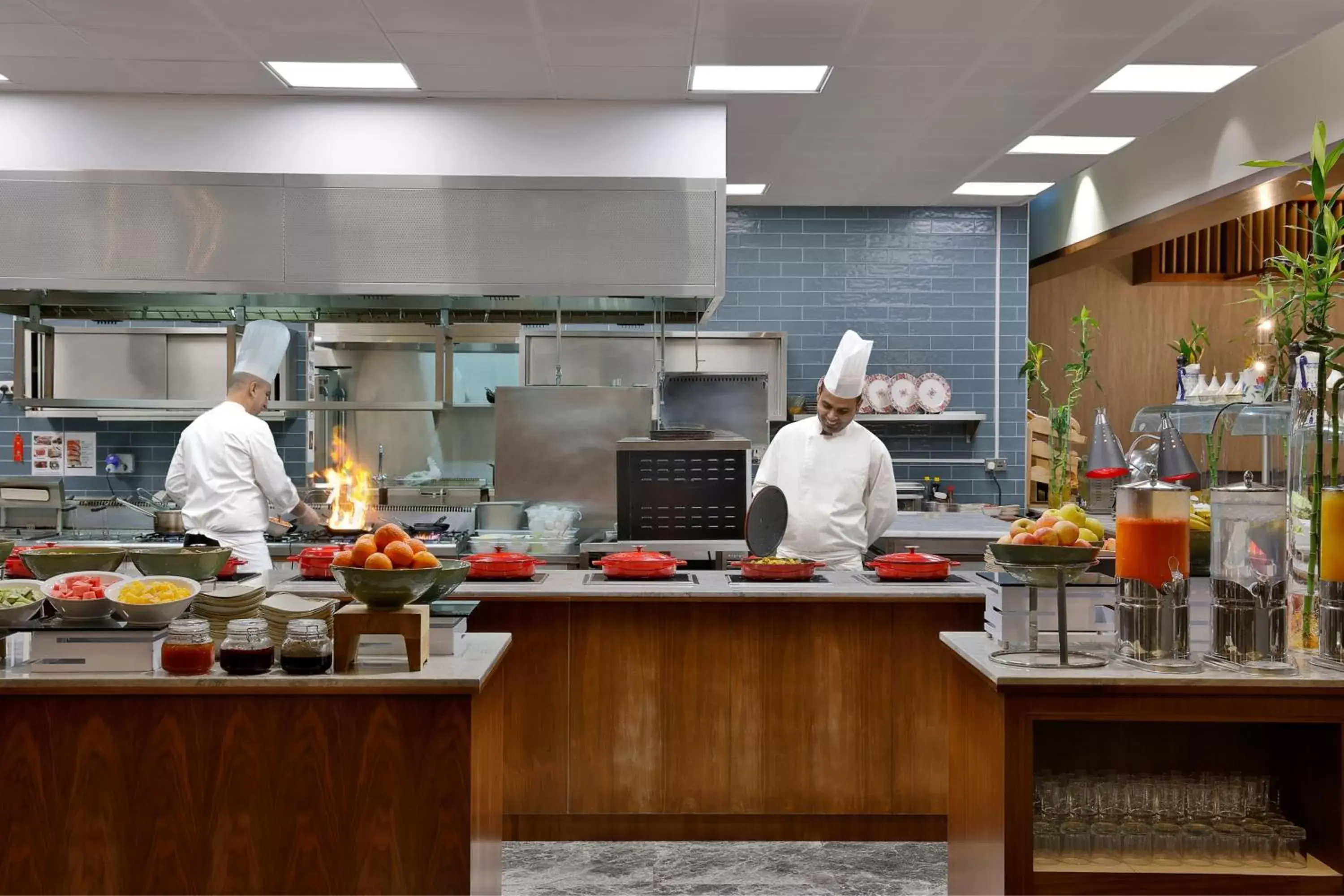 Breakfast, Food in Courtyard by Marriott Riyadh Northern Ring Road