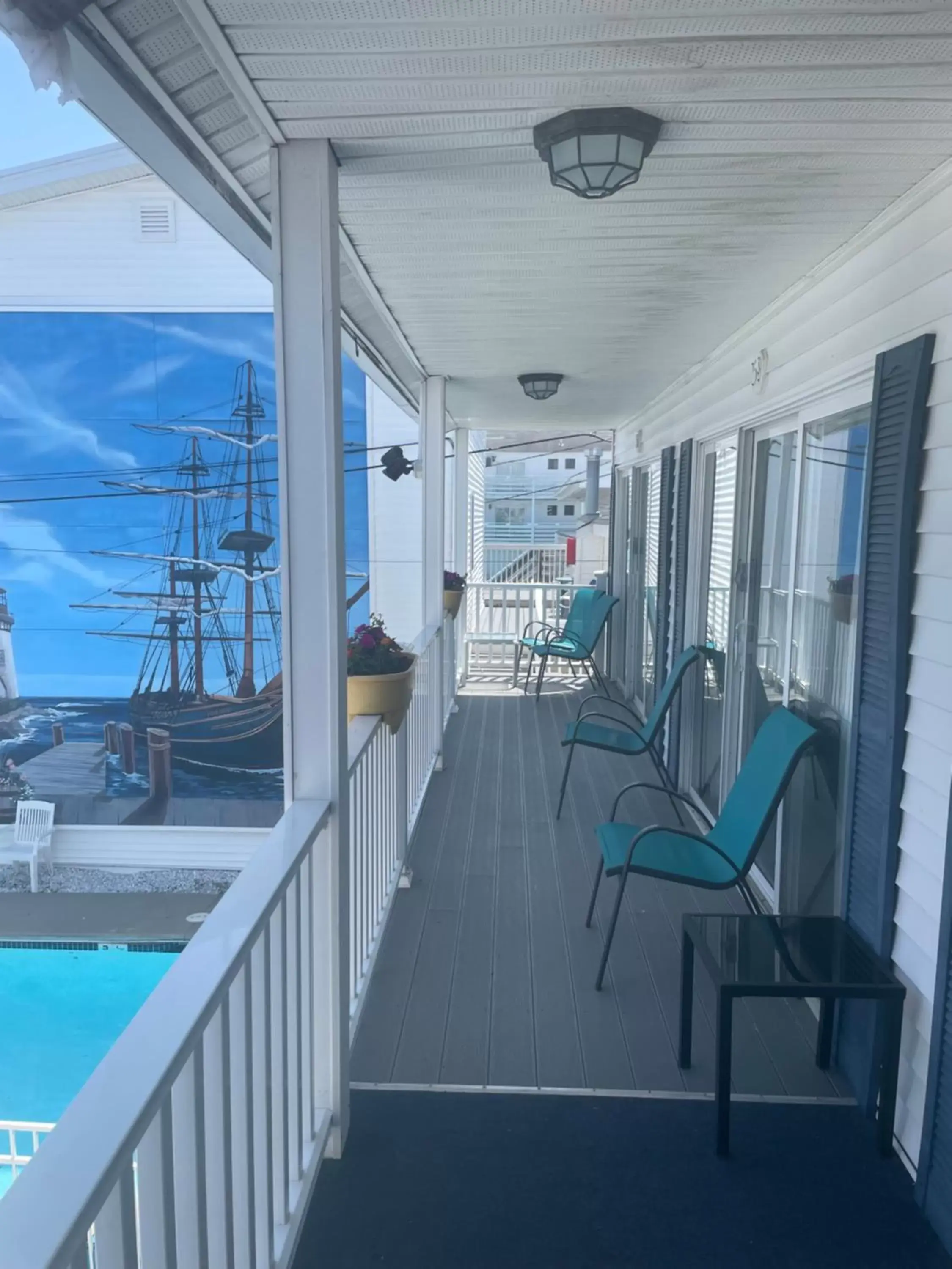 Balcony/Terrace in Ships Inn