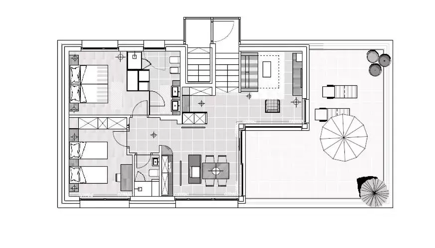 Floor Plan in Hidalgo Suites