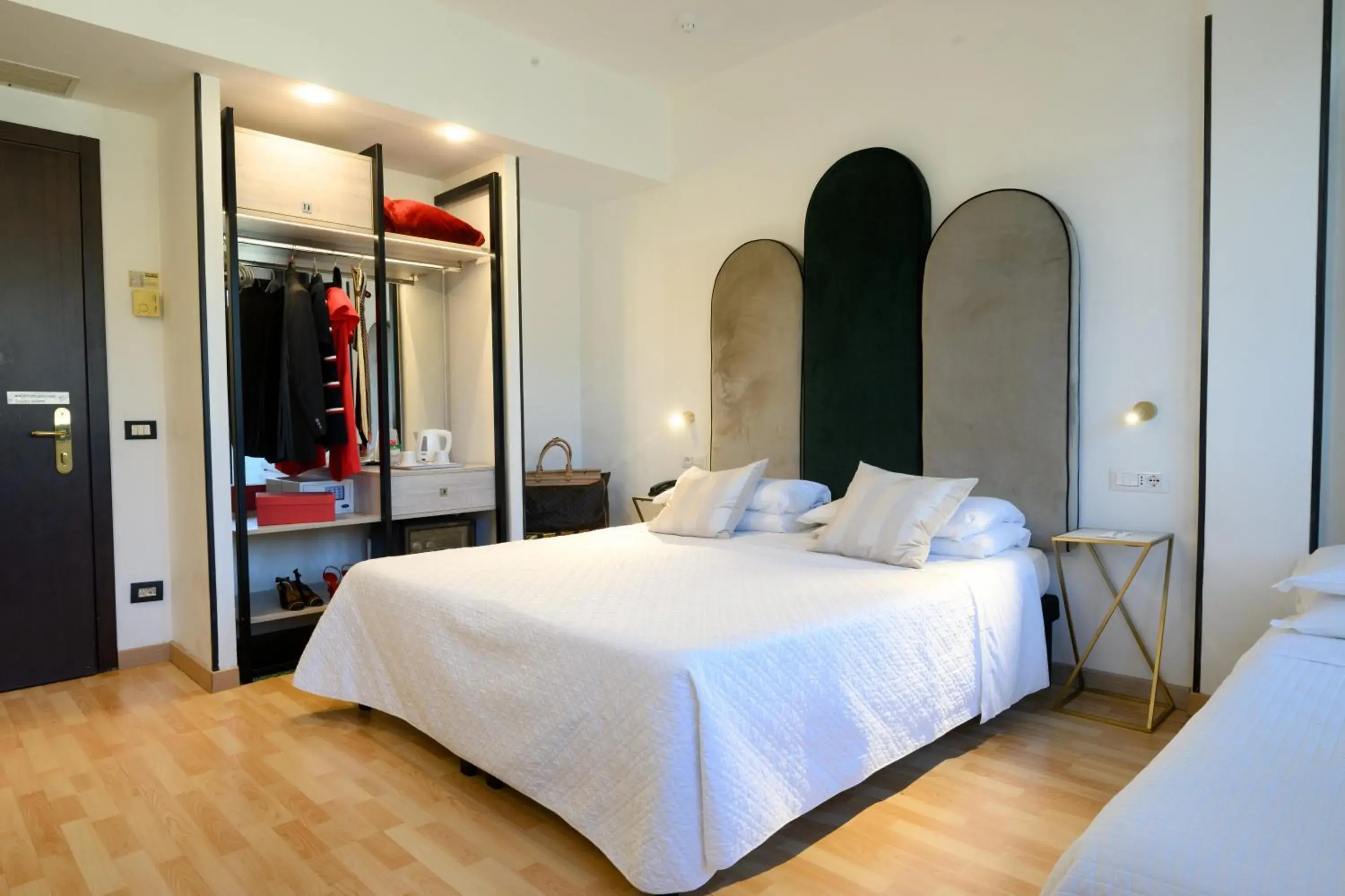 Bedroom, Bed in Art Hotel Milano