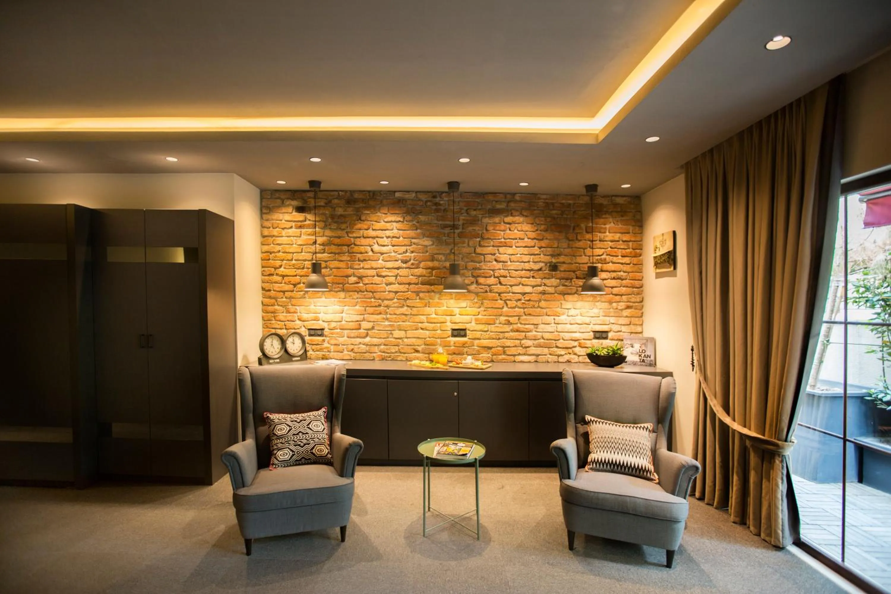 Seating area in Cityloft 24