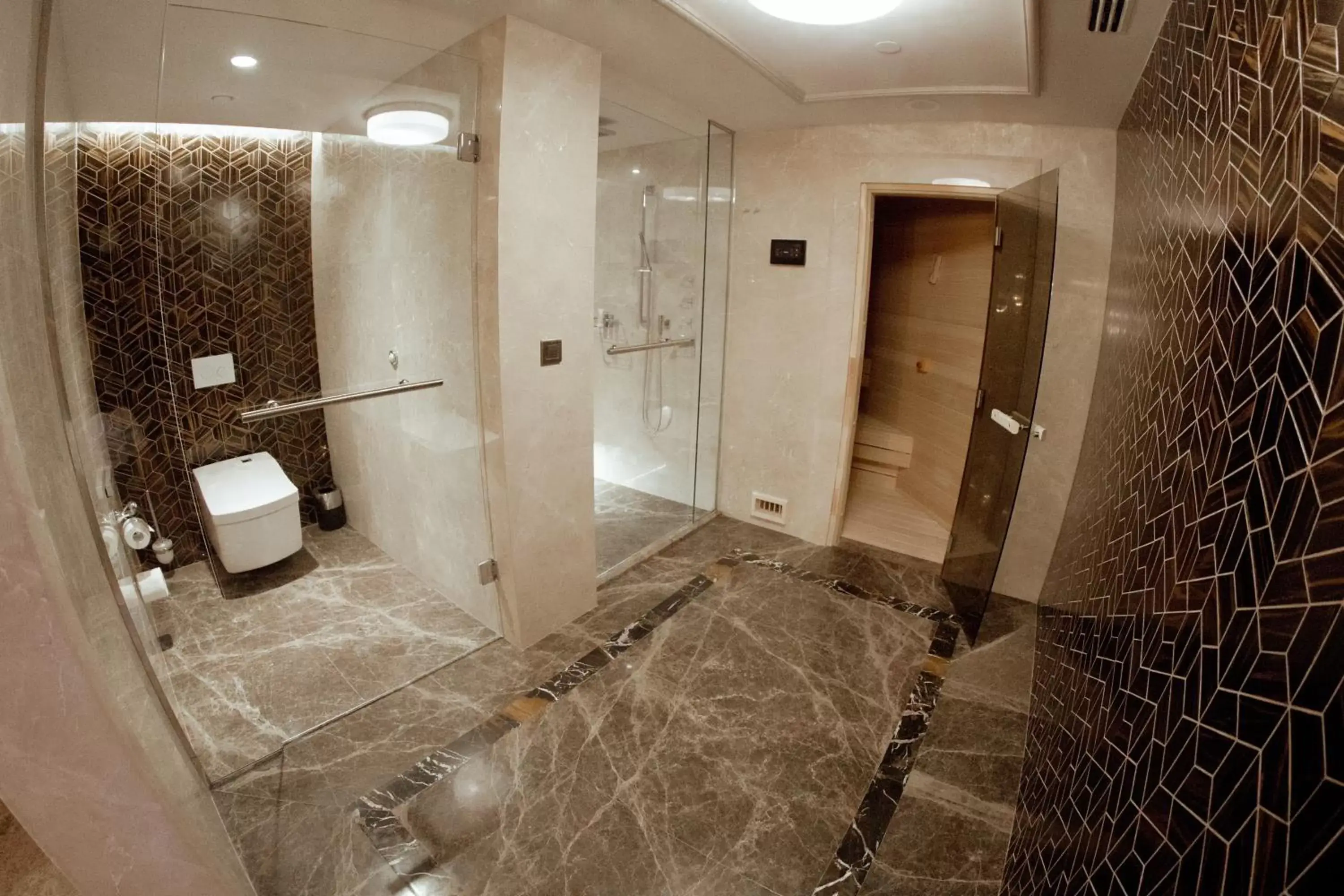 Shower, Bathroom in International Hotel Tashkent