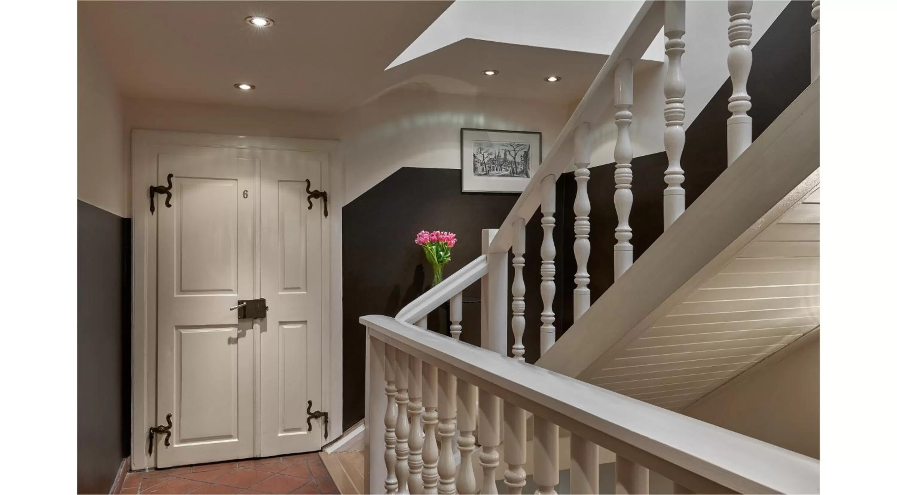 Decorative detail in Mostecká 12 Residence