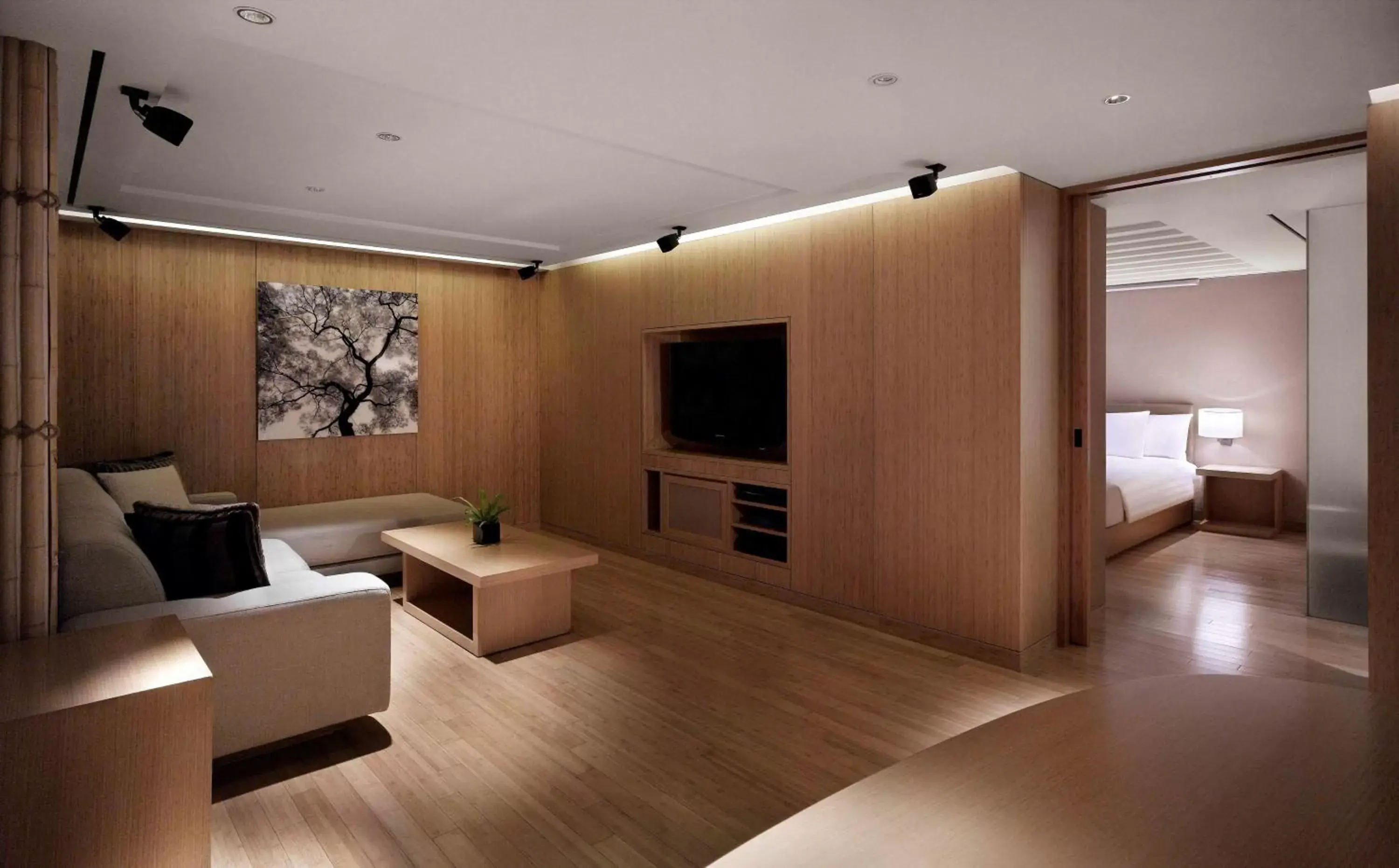 Photo of the whole room, TV/Entertainment Center in Banyan Tree Club & Spa Seoul