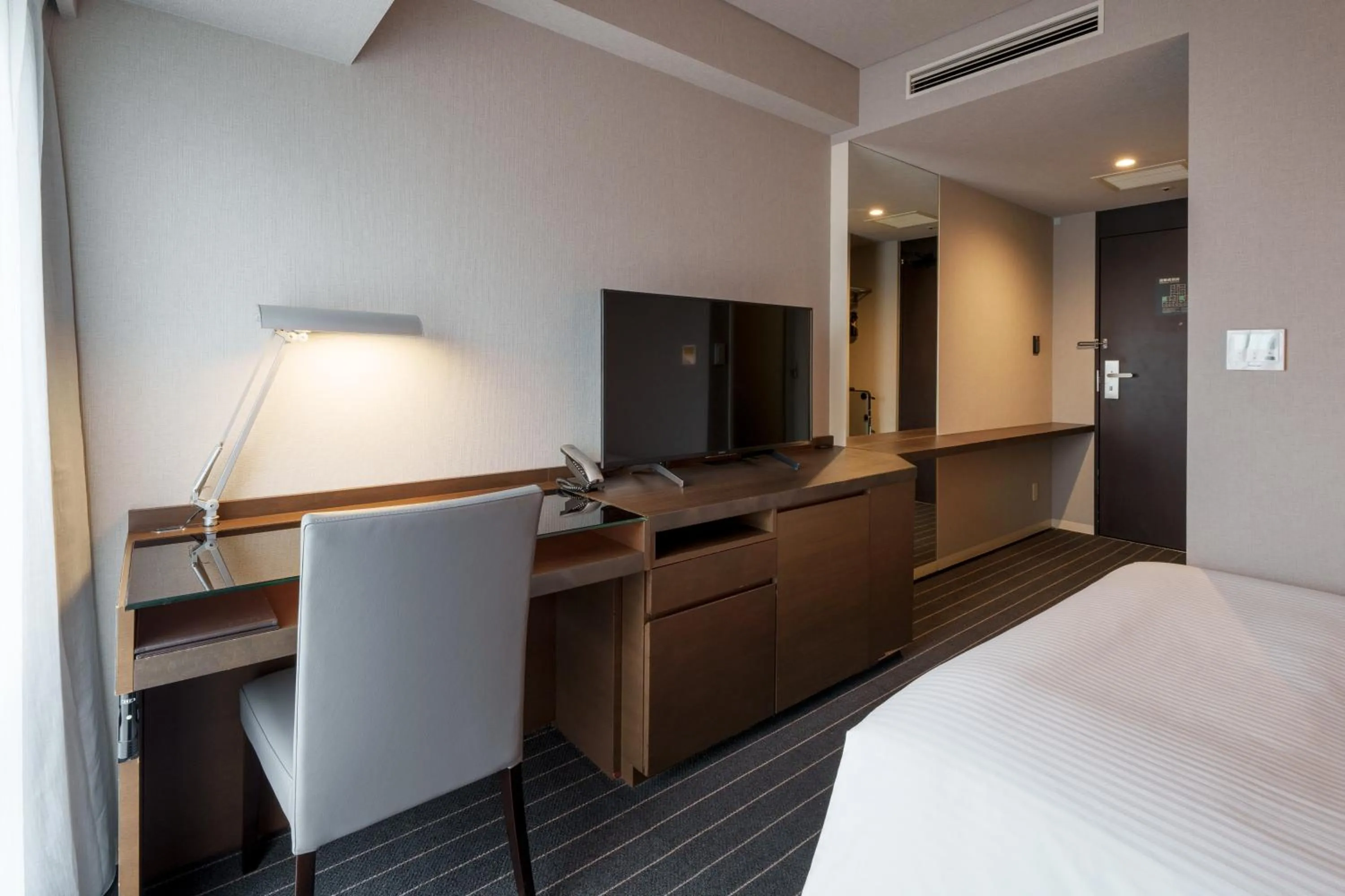 Photo of the whole room, Bed in Hotel Forza Oita