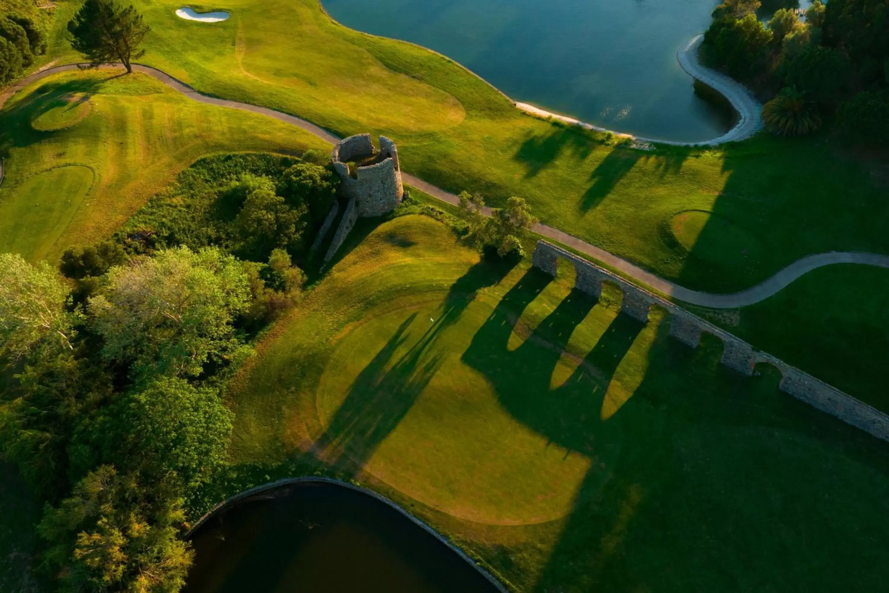 Golfcourse, Bird's-eye View in Penha Longa Resort