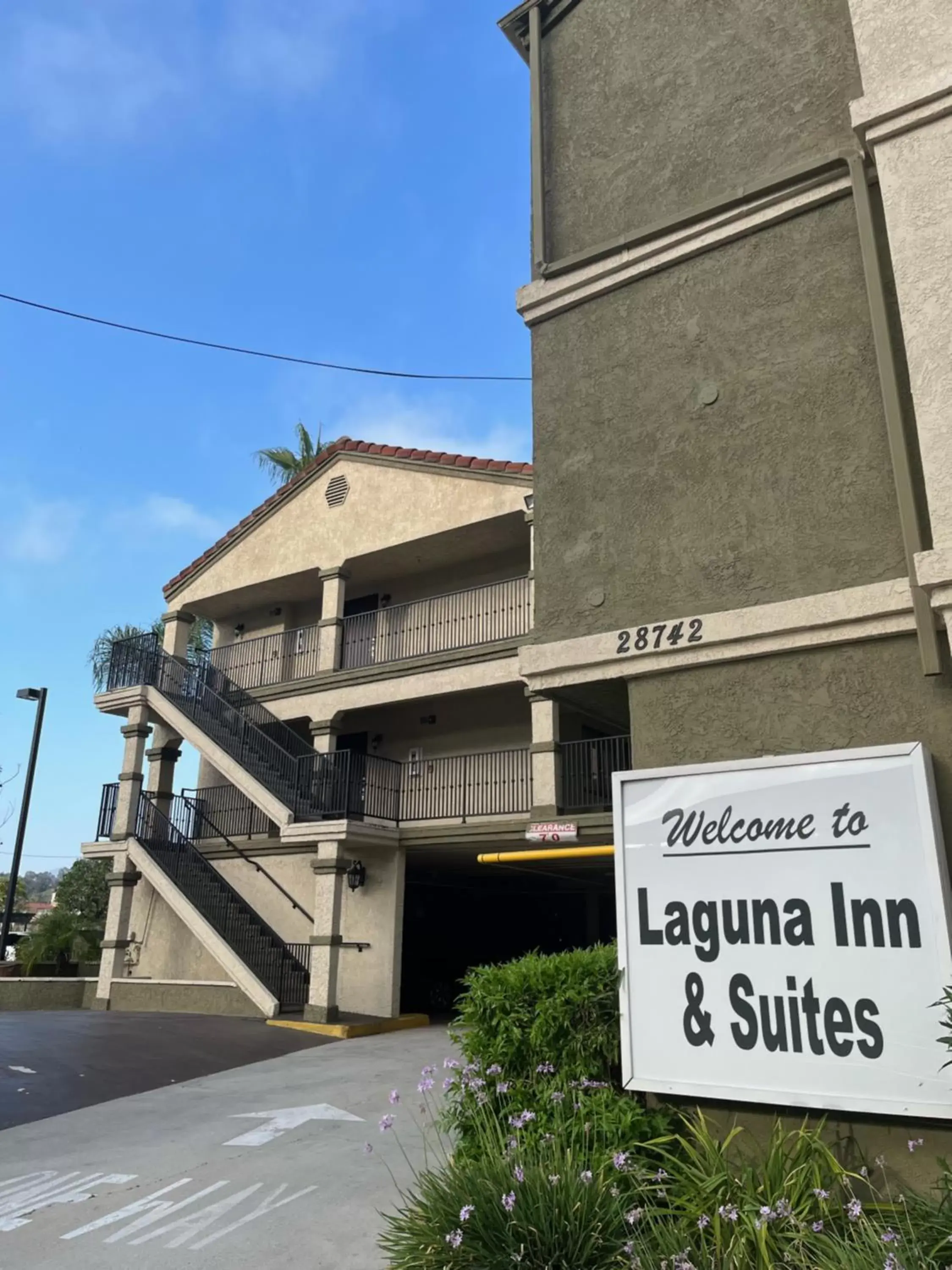 Property logo or sign, Property Building in Laguna Inn and Suites