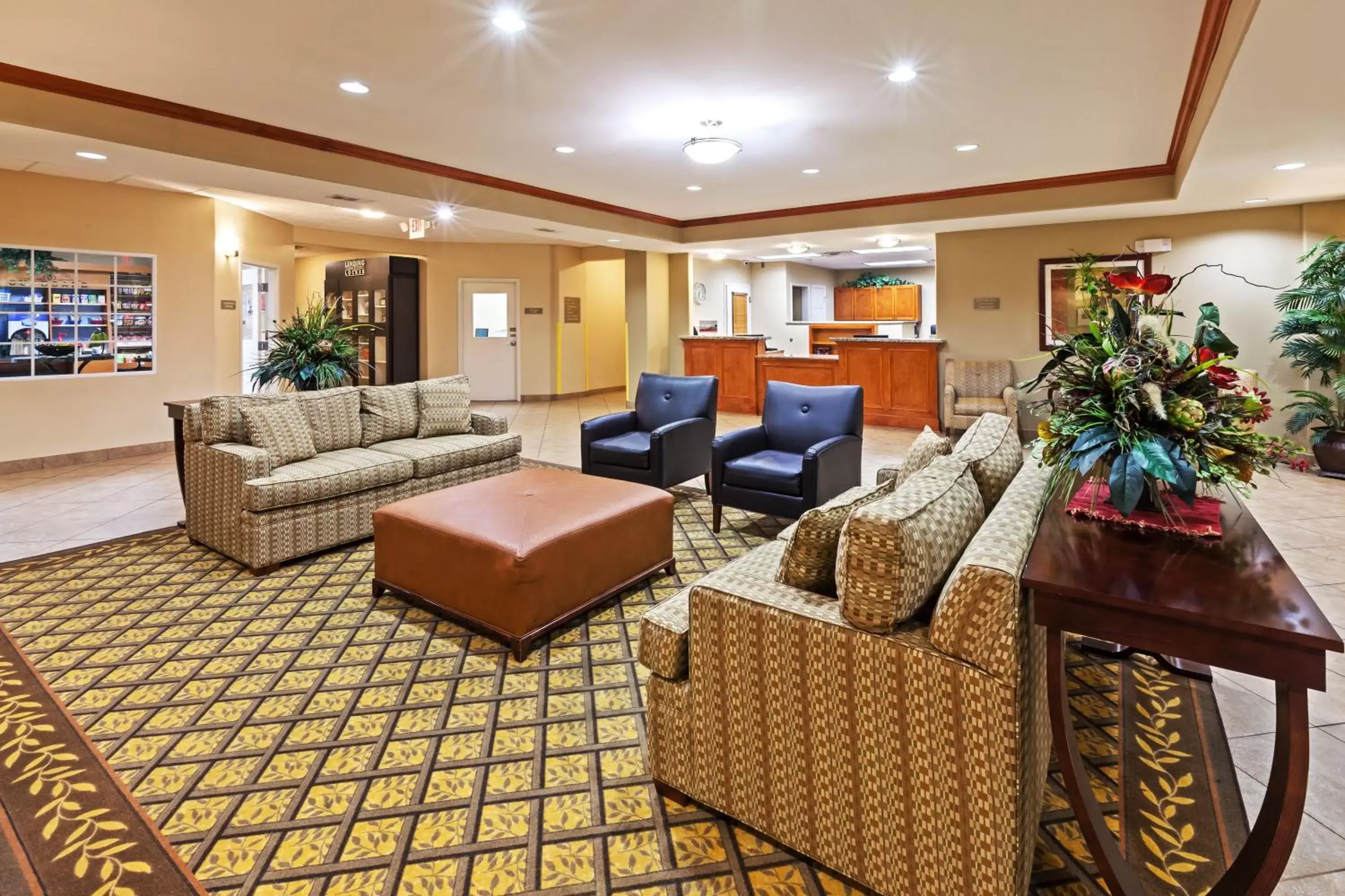 Property building, Lobby/Reception in Candlewood Suites Baytown, an IHG Hotel