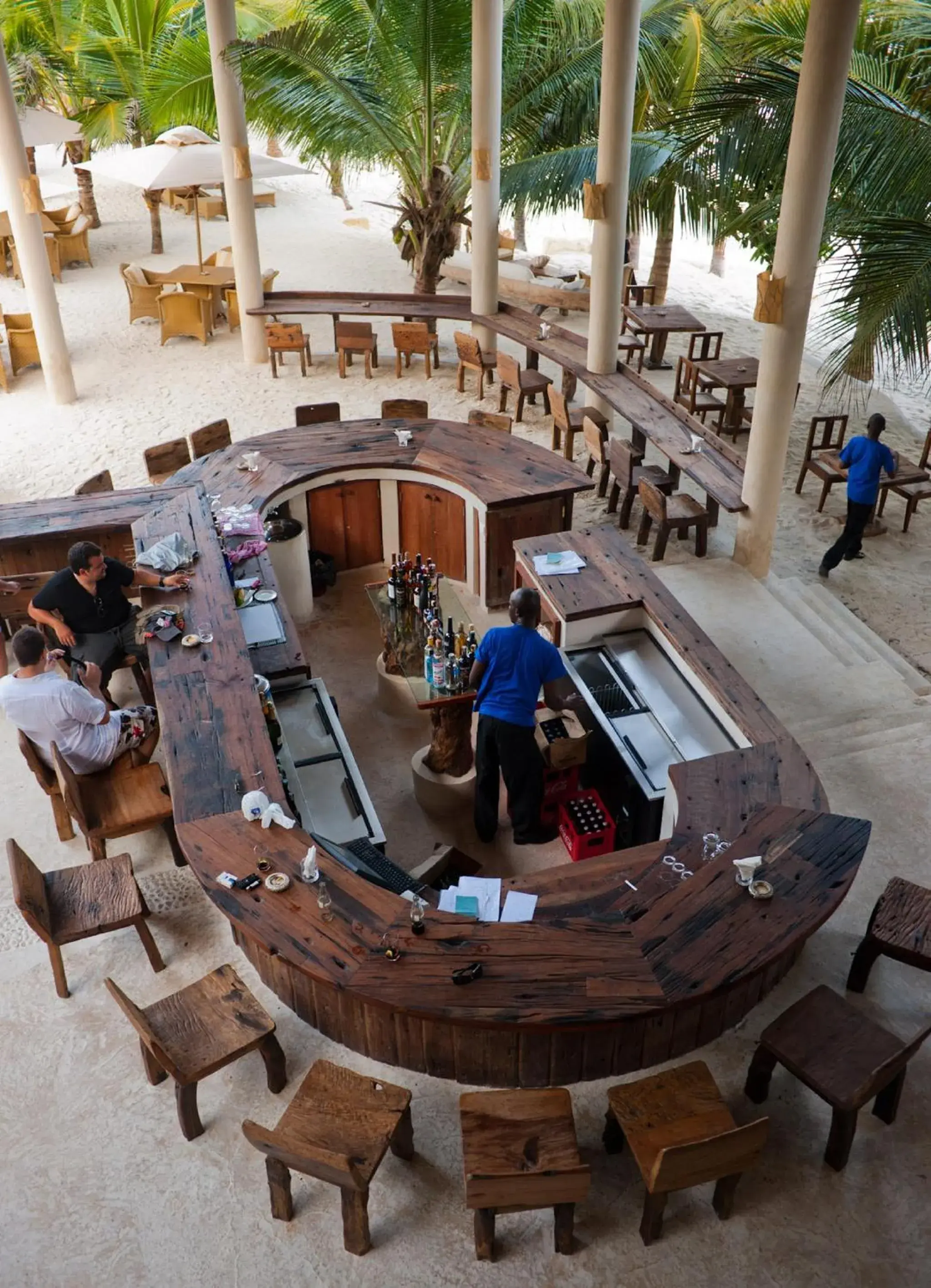 Staff in Swahili Beach