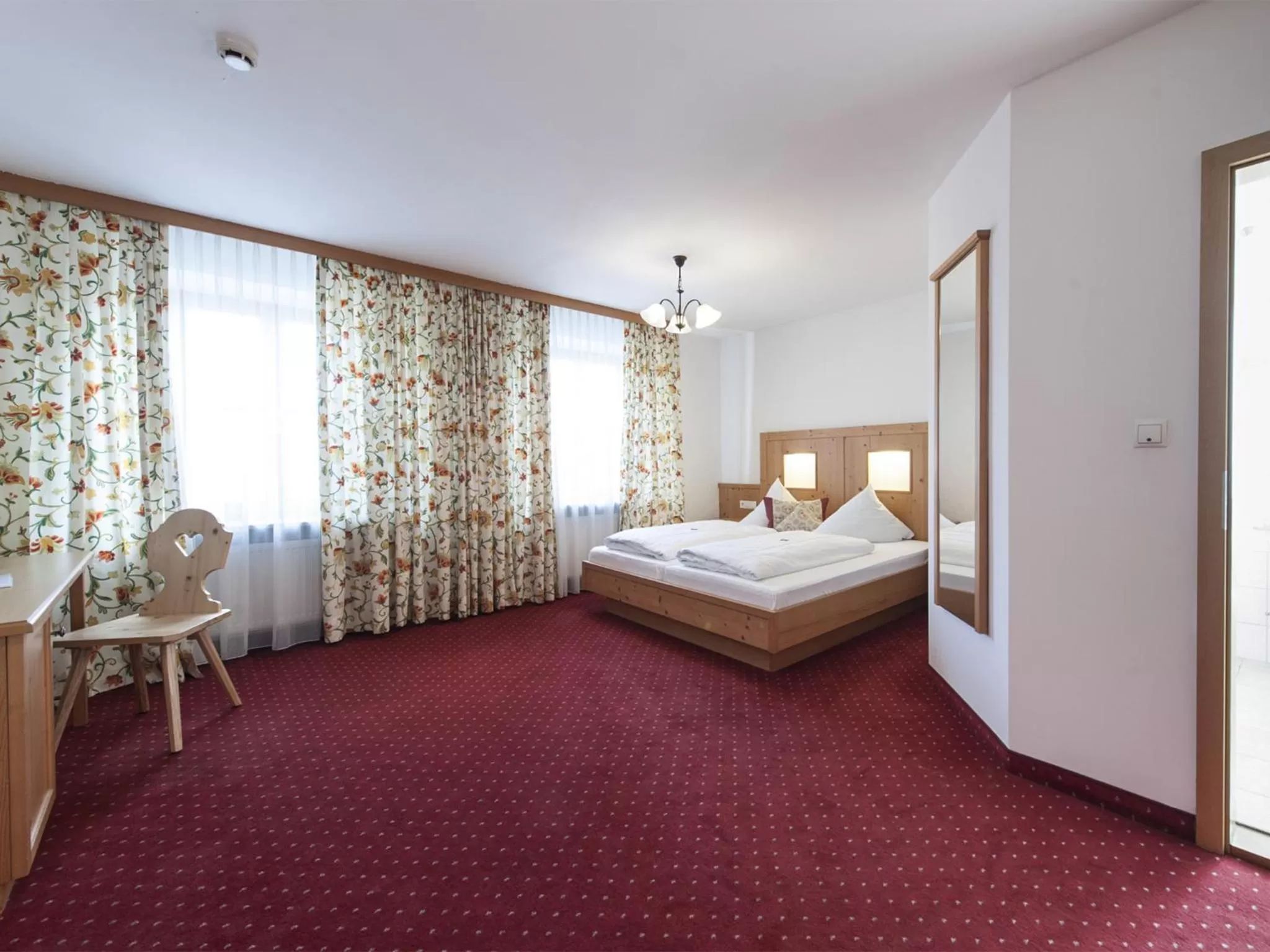 Bedroom, Bed in Forstnerwirt hotel | stubn | biergarten