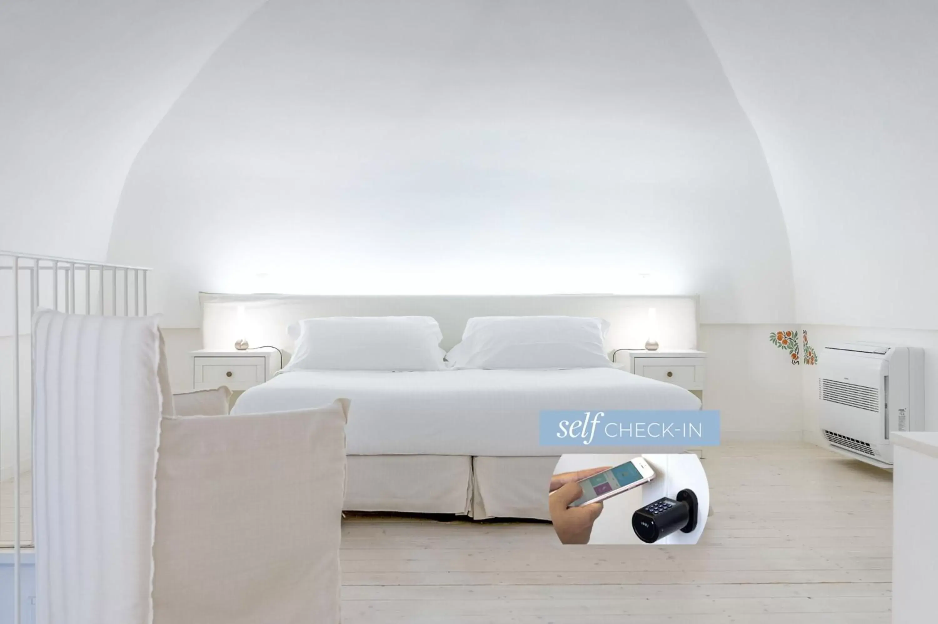 Bed in Dimora Dell'Osanna Raro Villas Smart Rooms Collection