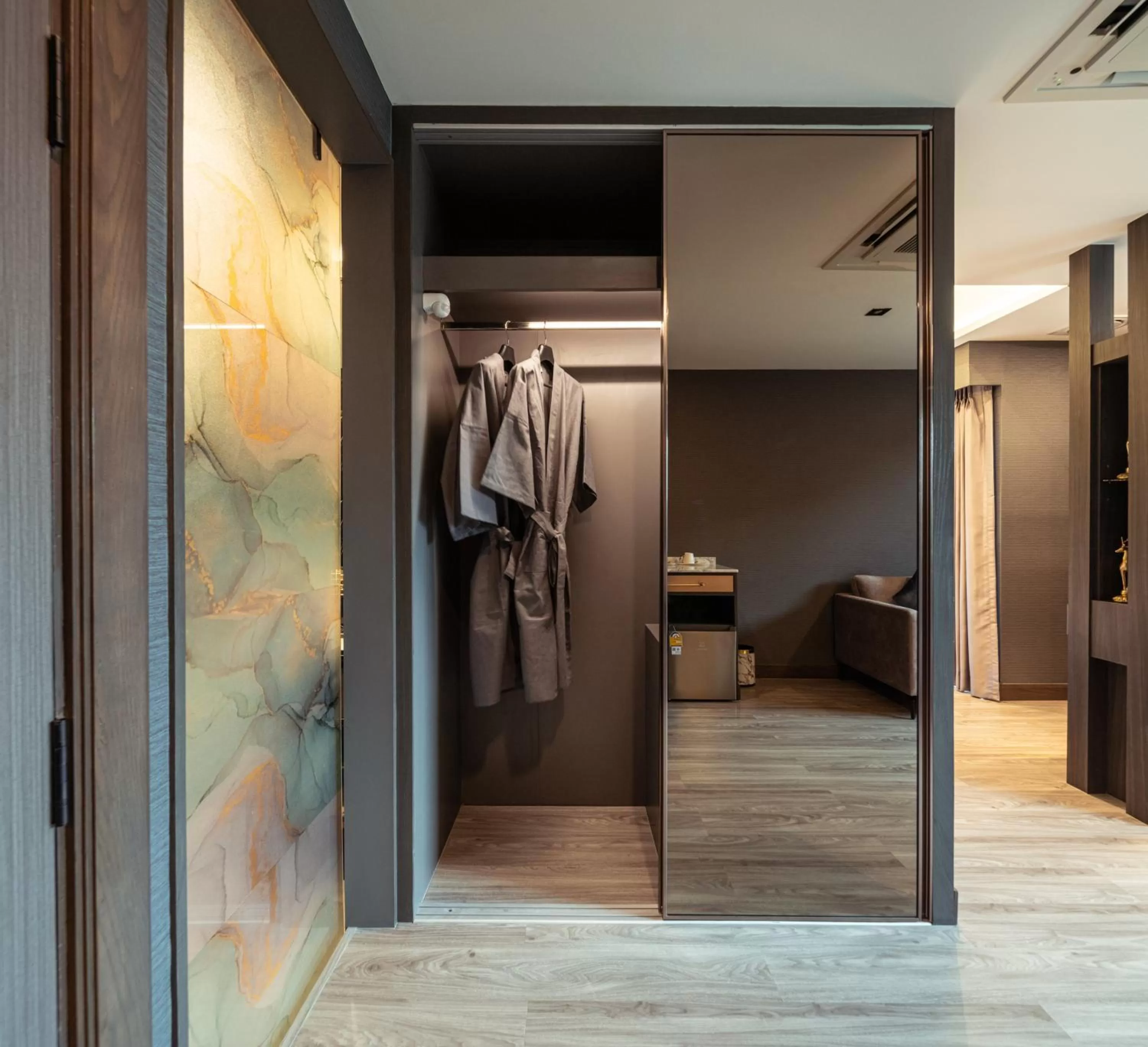 wardrobe in The One Smart Living