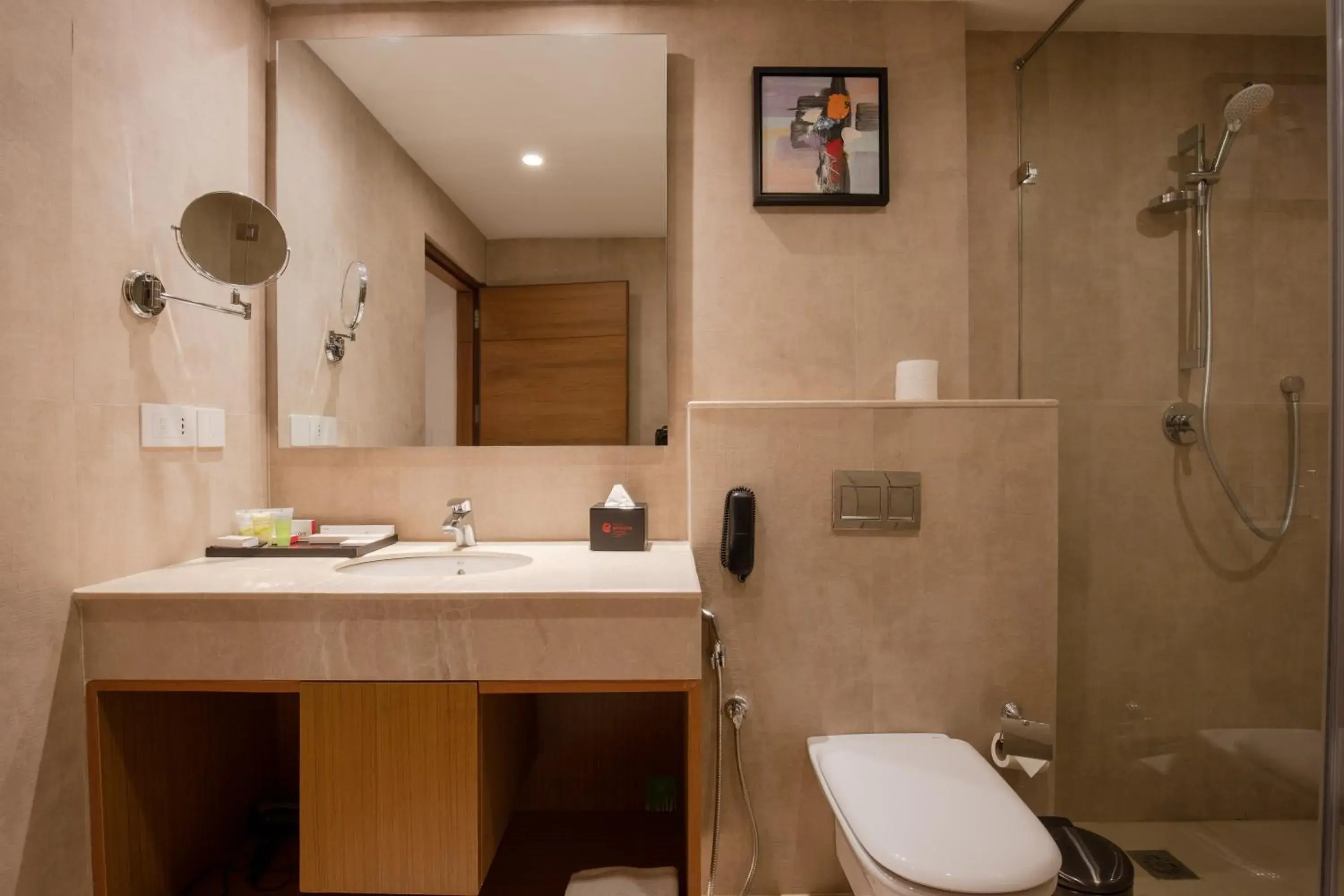 Bathroom in Ramada Encore by Wyndham Kathmandu Thamel