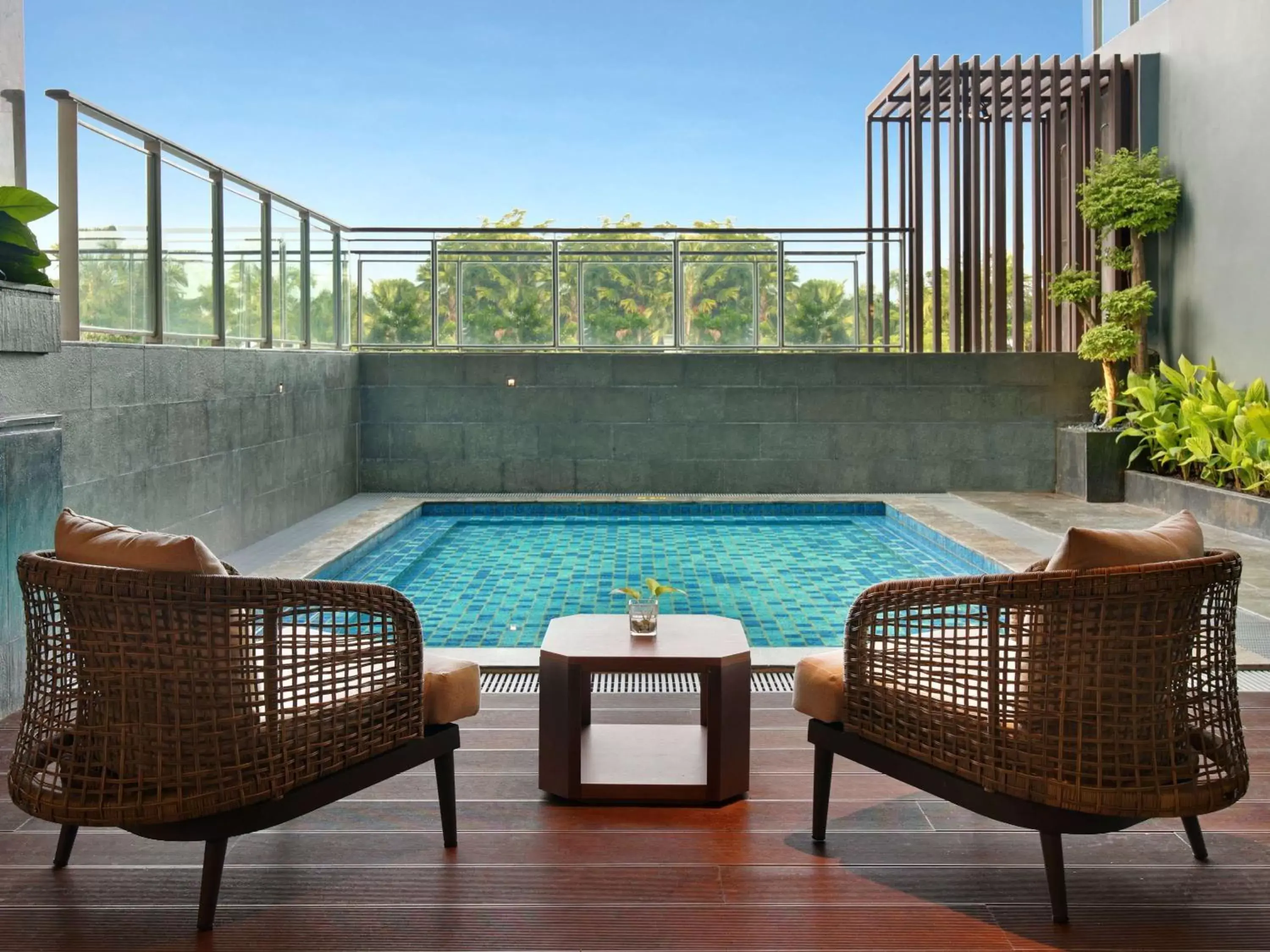 Pool view in Mercure Pangkalan Bun Pool view in Mercure Pangkalan Bun