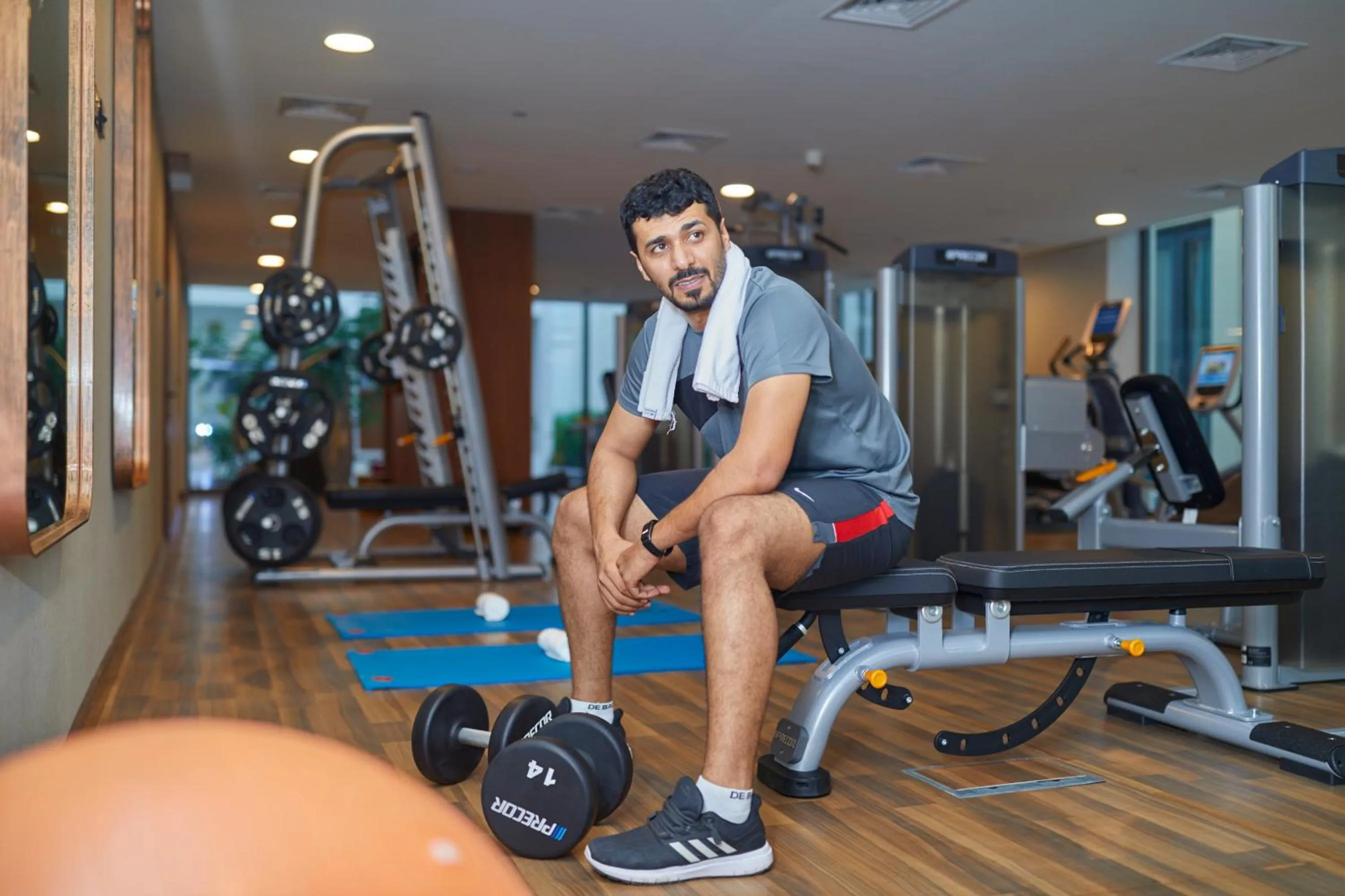 Fitness centre/facilities in Millennium Resort Salalah