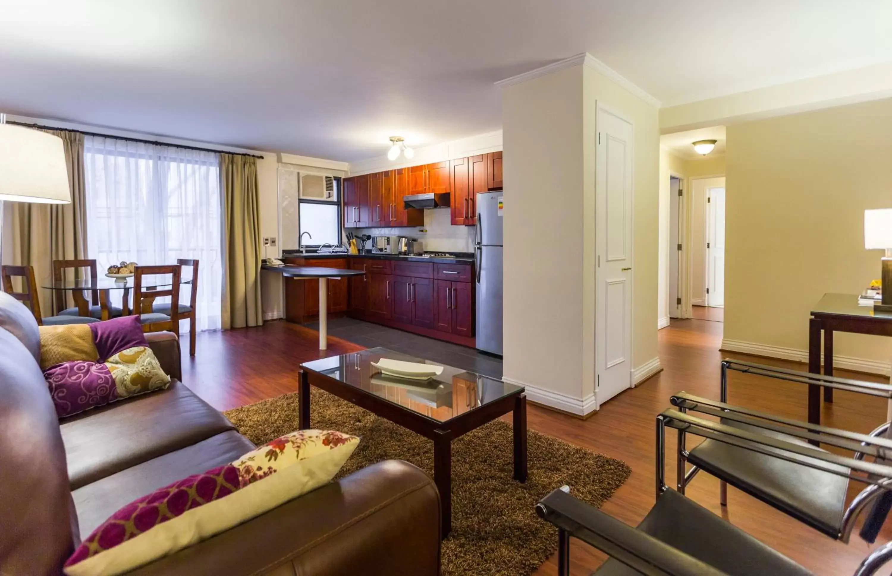 Living room, Seating Area in Park Plaza Apartments