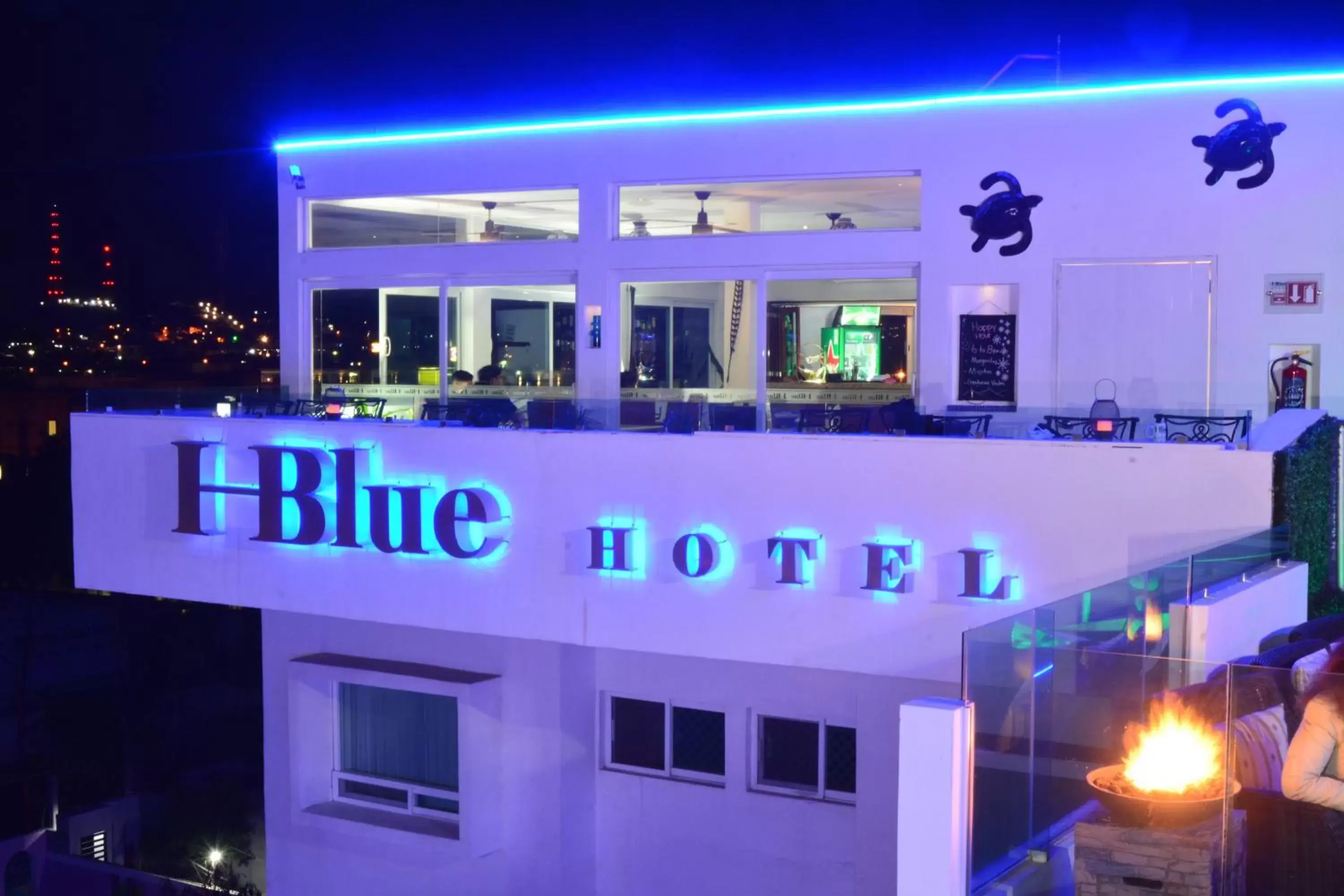 Property Building in Hotel HBlue