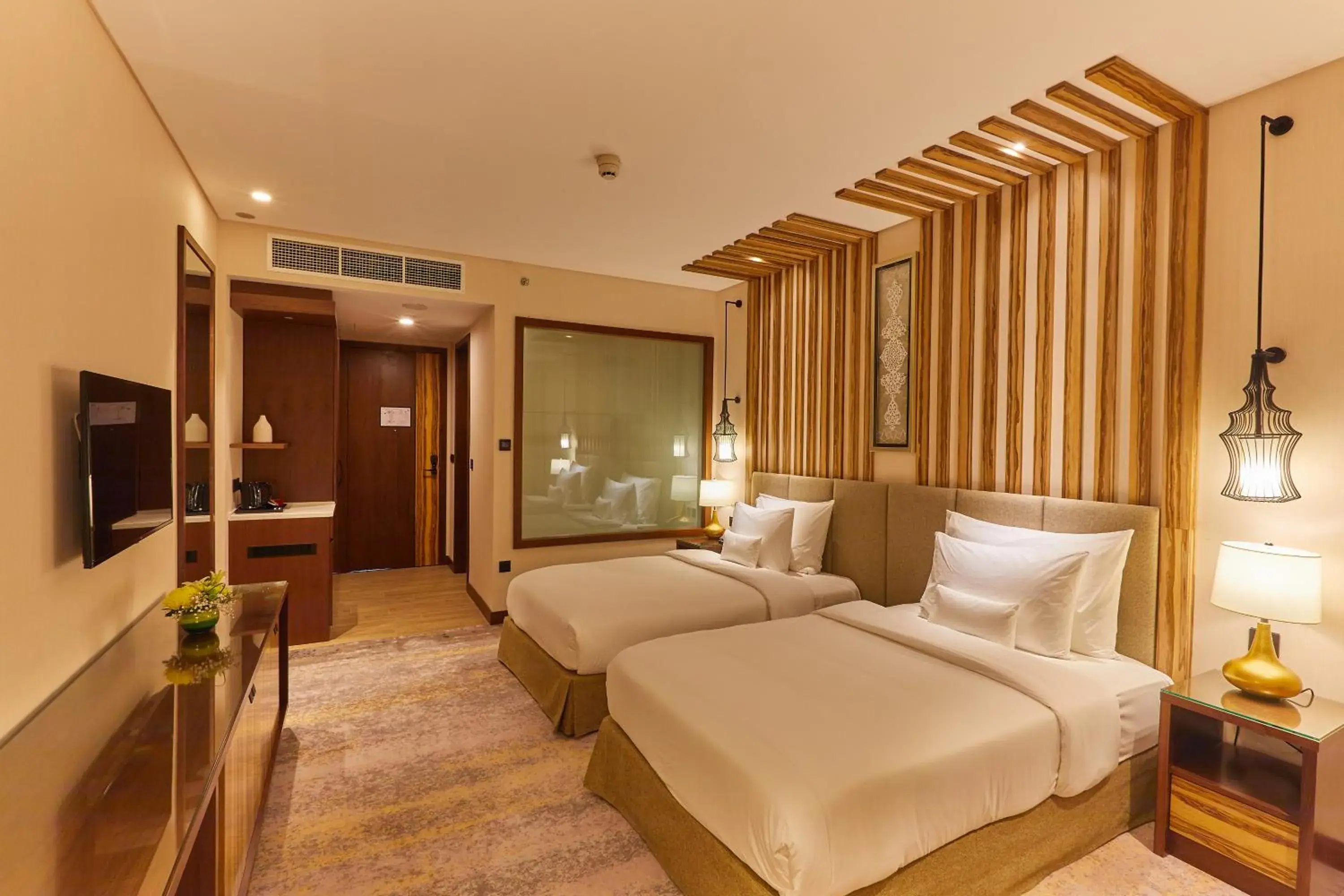 Bedroom, Bed in Millennium Resort Salalah