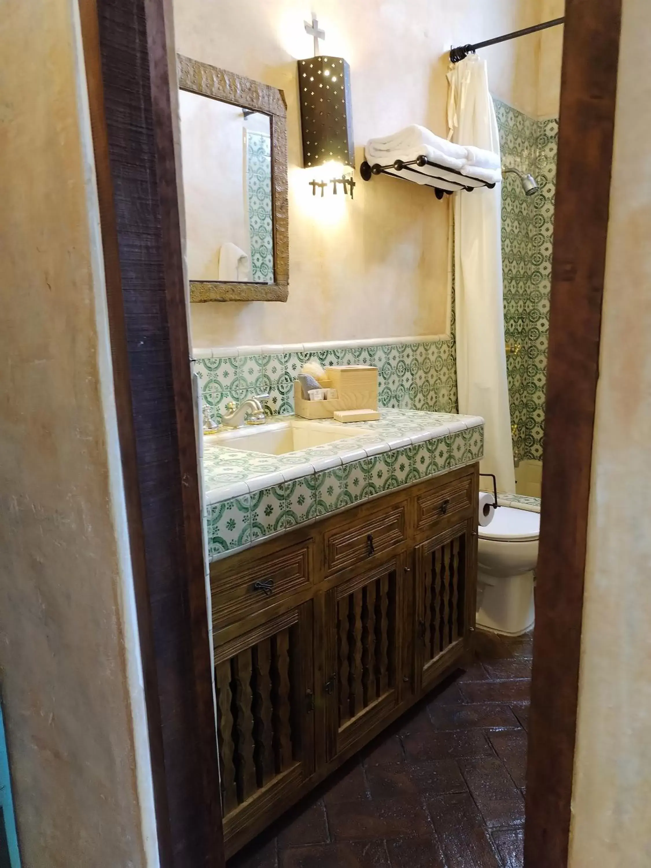 Bathroom in Hacienda Las Amantes