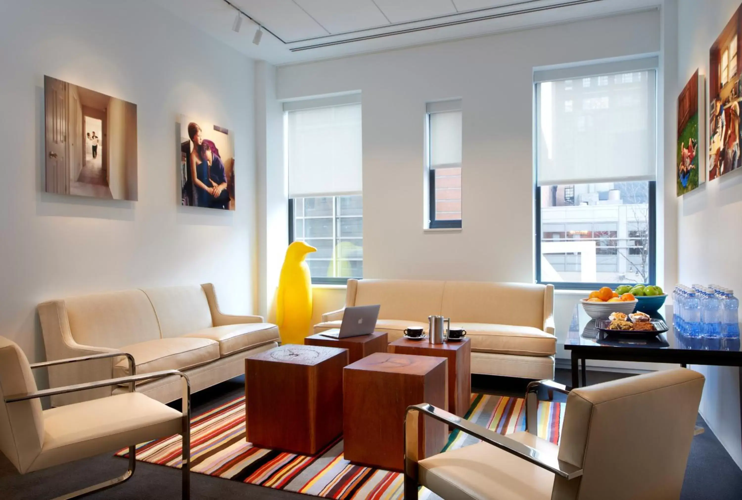 Seating Area in 21c Museum Hotel Cincinnati