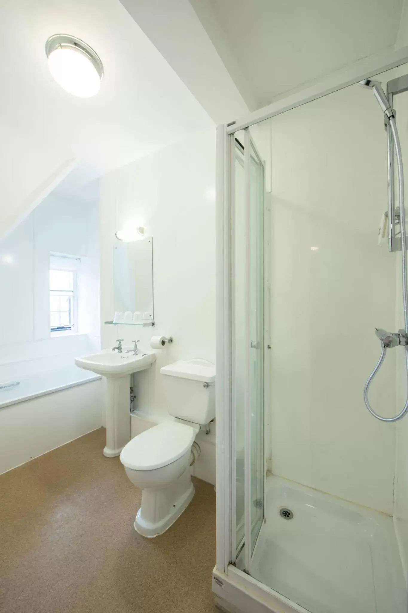 Bathroom in Half Moon, Sherborne by Marston's Inns