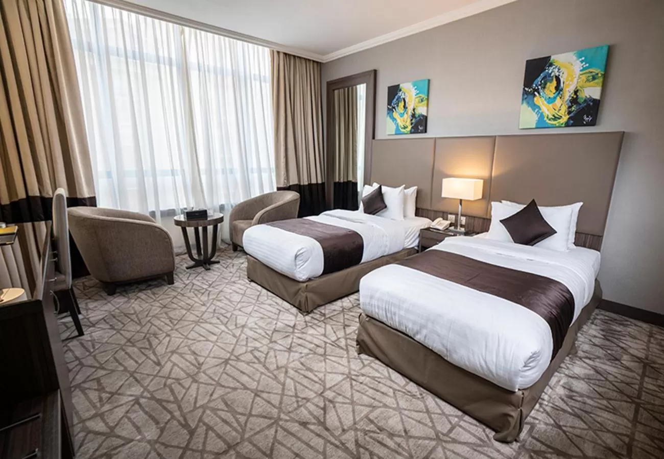 Photo of the whole room, Bed in Aquila Hotel Jeddah Al Hamra