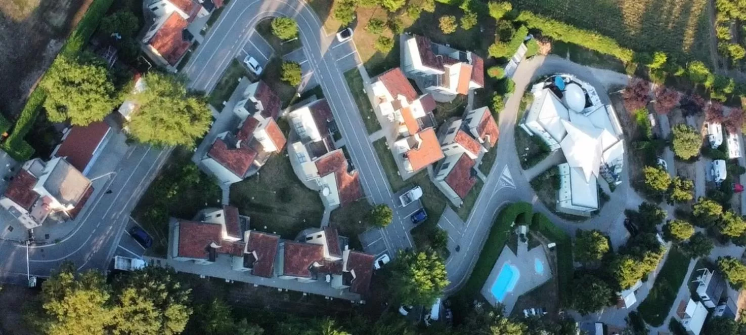 Bird's-eye View in AgriCamping AlbaVillage Hotel & Wellness