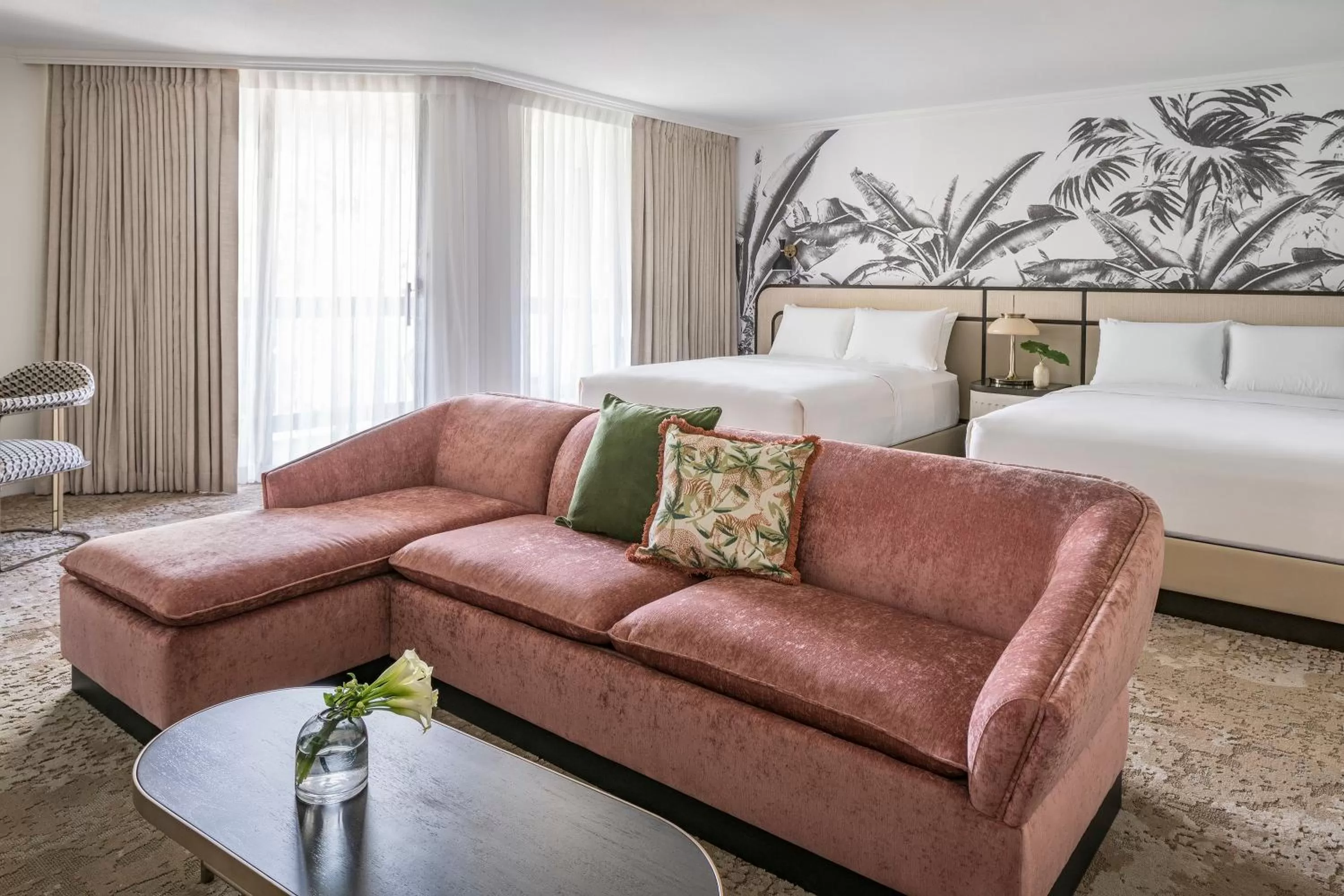 Bed in PGA National Resort