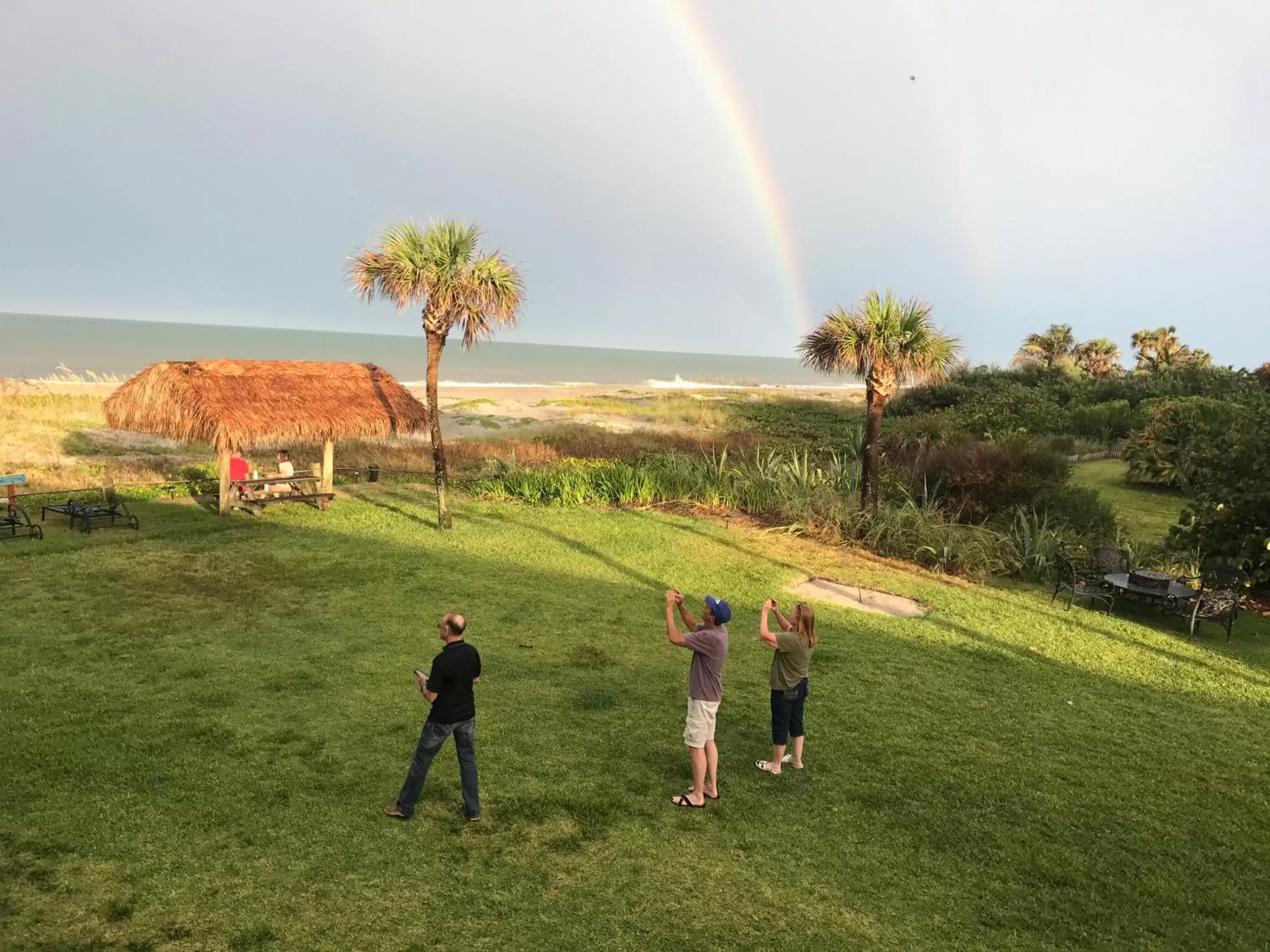 group of guests in South Beach Inn - Cocoa Beach