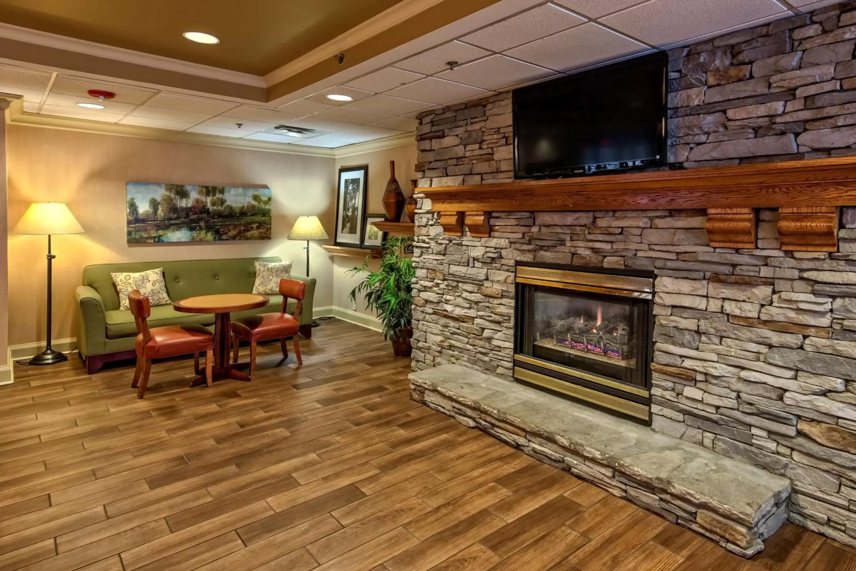 Lobby or reception in Hampton Inn Concord/Kannapolis Lobby or reception in Hampton Inn Concord/Kannapolis