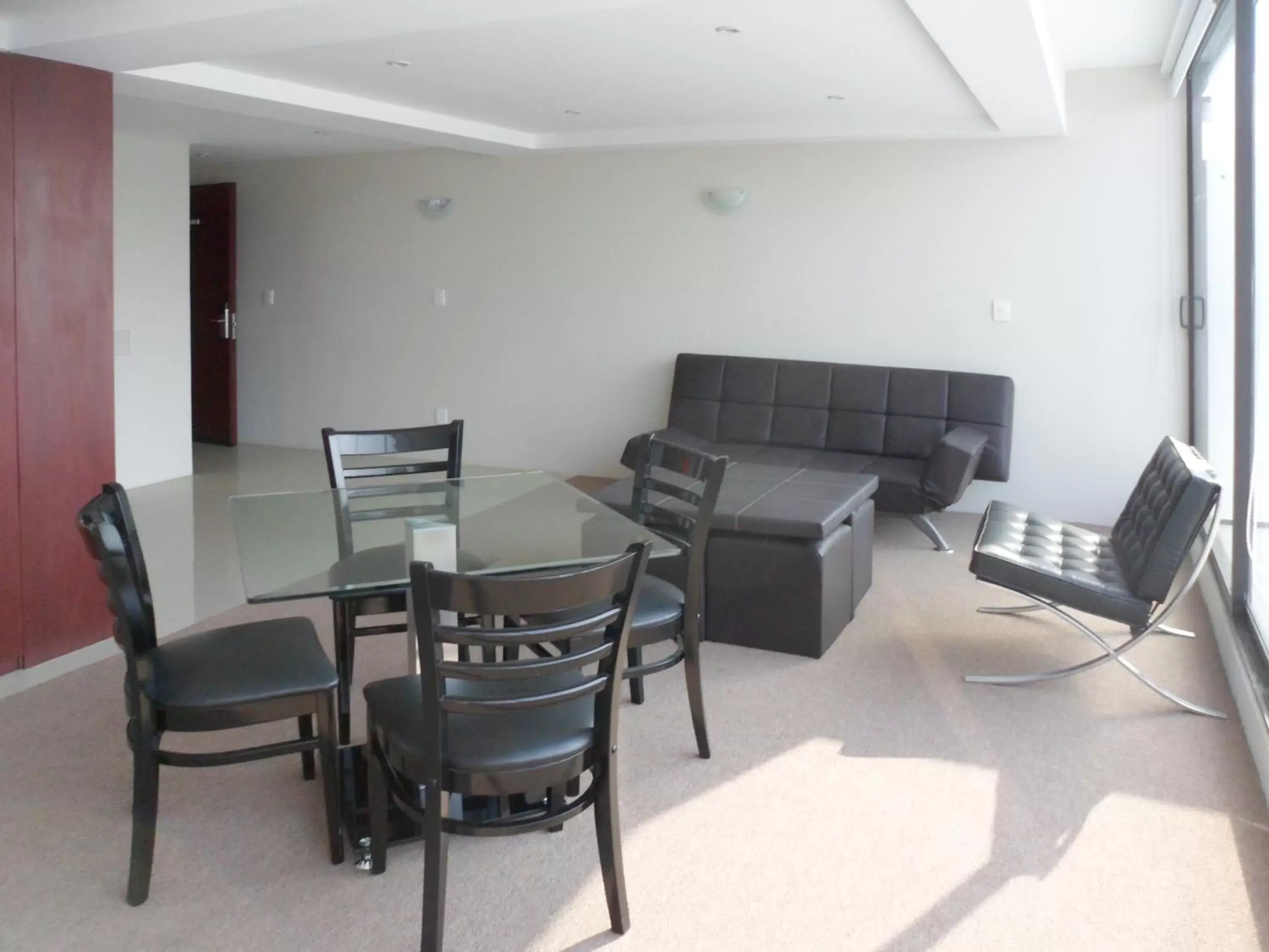 Living room, Dining Area in Suites Capri Reforma Ángel 380