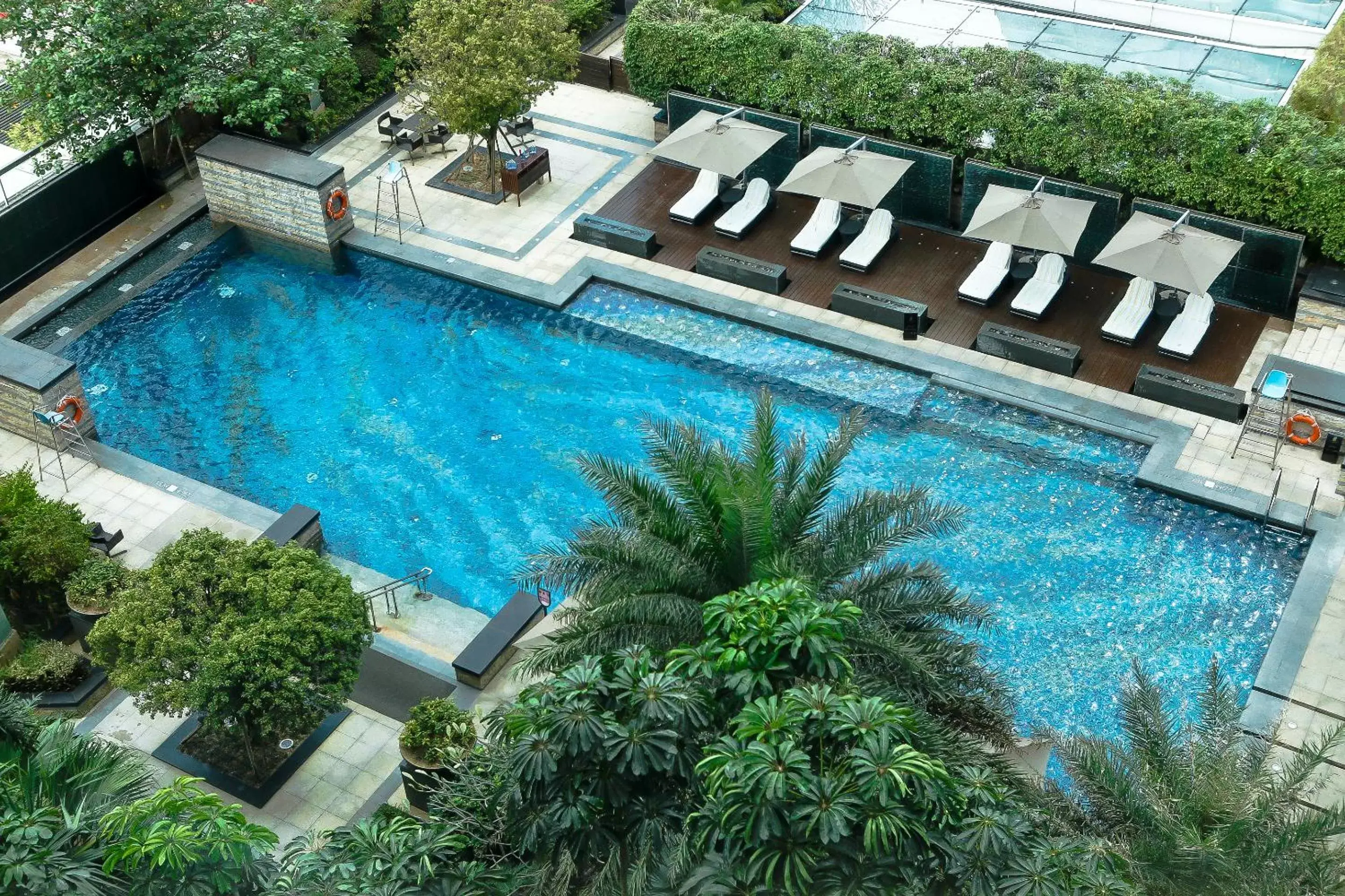 View (from property/room), Pool View in The Ritz-Carlton, Shenzhen